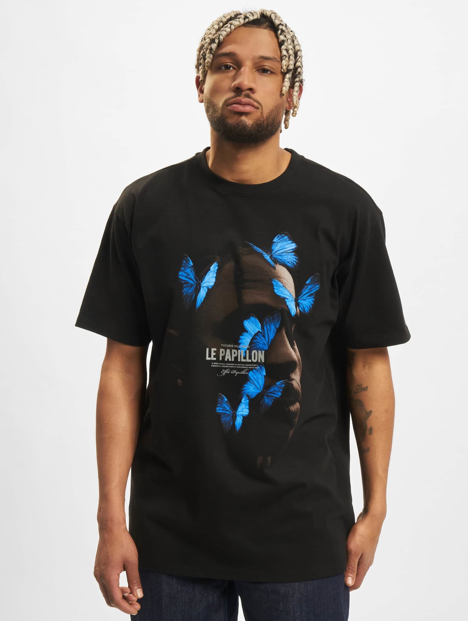 Mister Tee Upscale Le Papillon Oversize – Bild 3