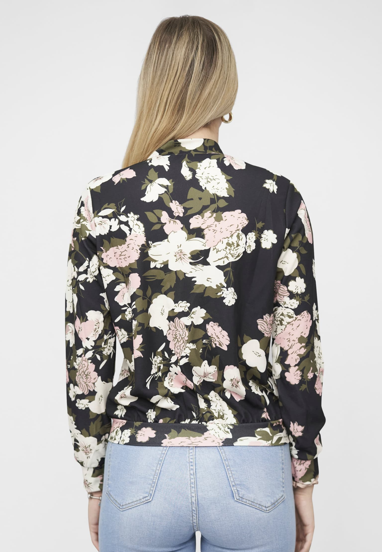 Cloud5ive Blouson Jacket with floral print – Bild 2