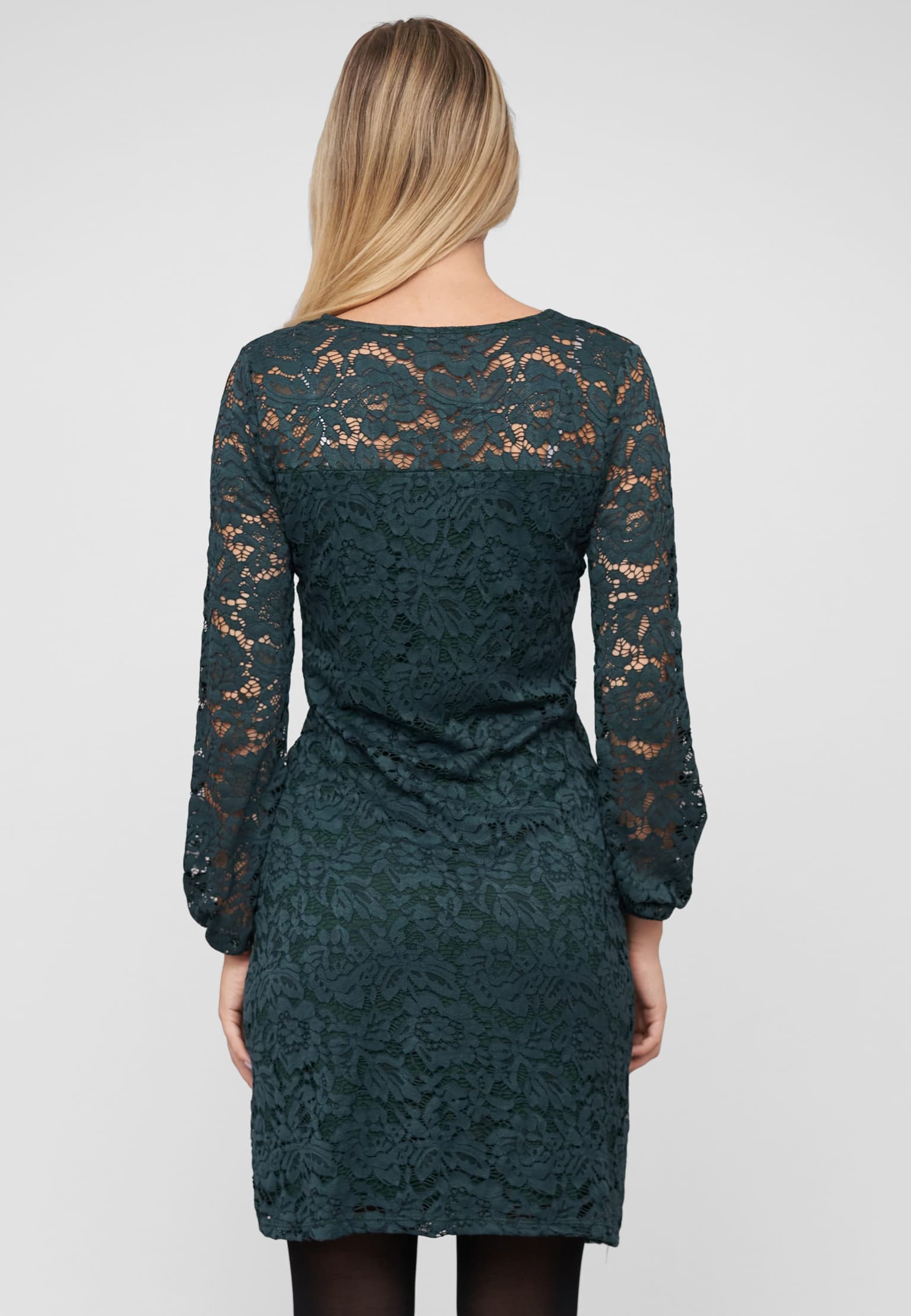 Cloud5ive Longsleeve Dress with lace – Bild 2