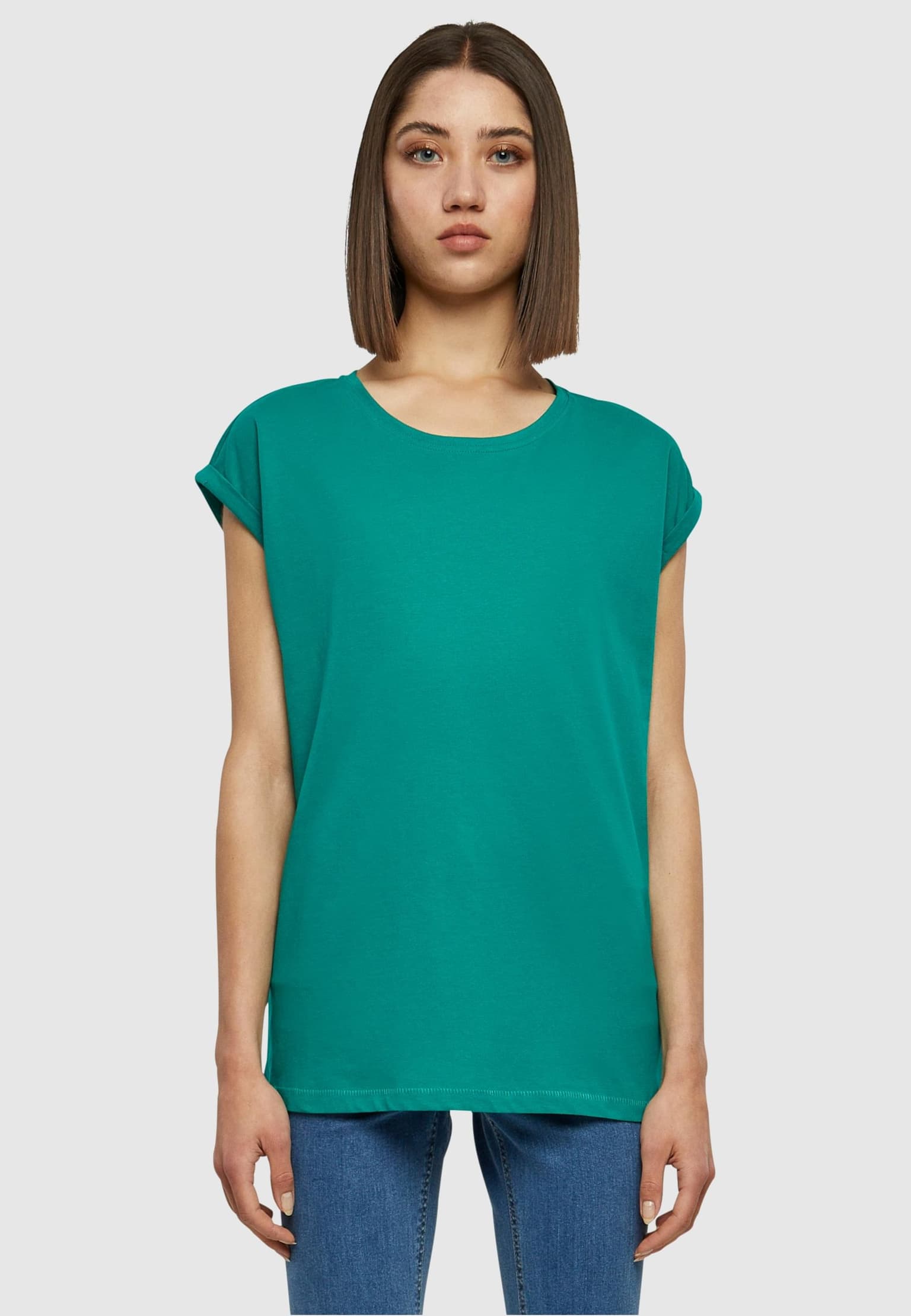 Urban Classics Ladies Extended Shoulder Tee – Bild 3