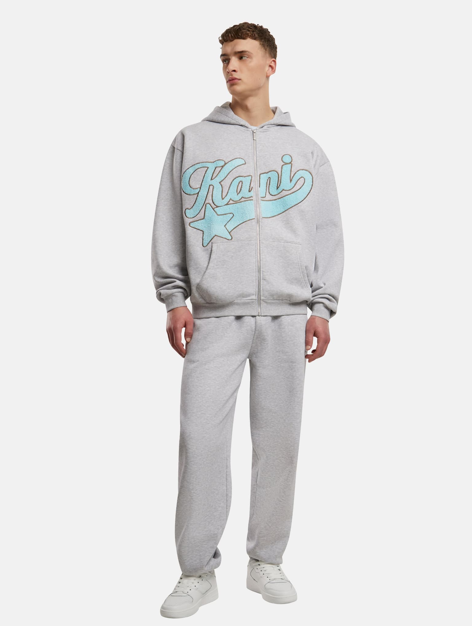 Karl Kani Star Logo Oversized Full Zip Hoodie – Bild 4