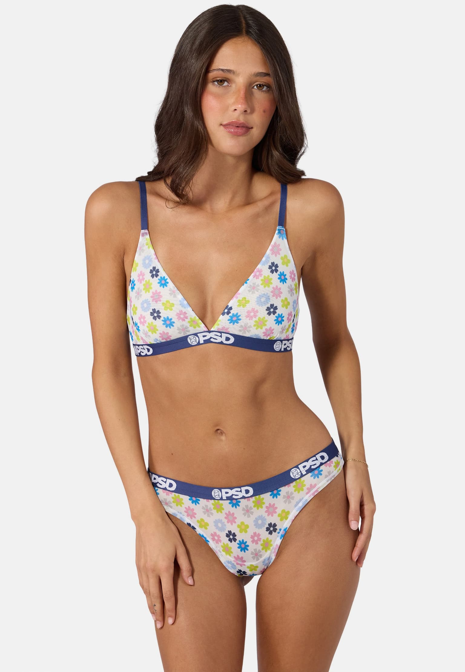 PSD GARDEN DAZE MESH TRIANGLE BRA – Bild 3