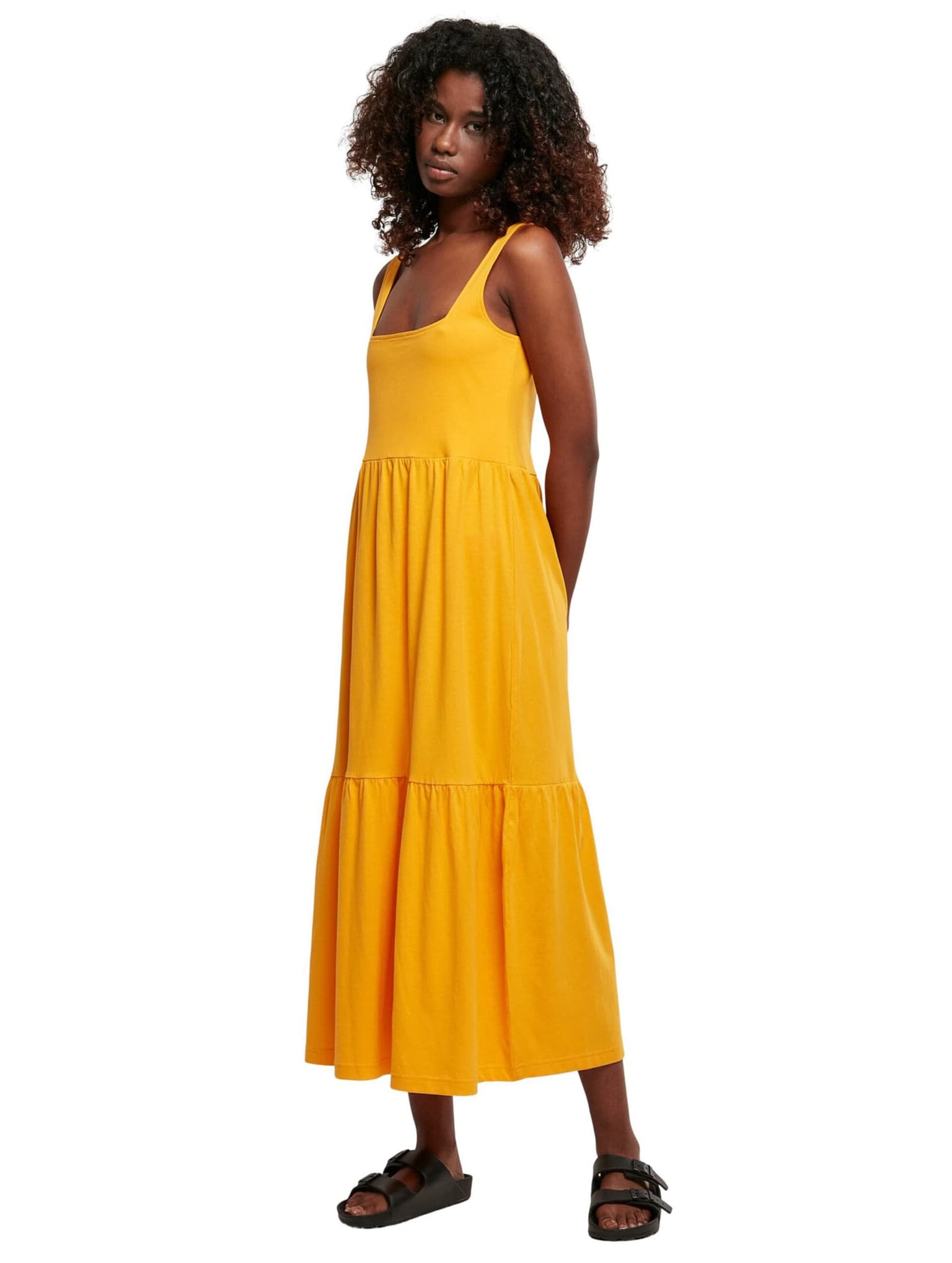 Urban Classics Ladies 7/8 Length Valance Summer Dress – Bild 4
