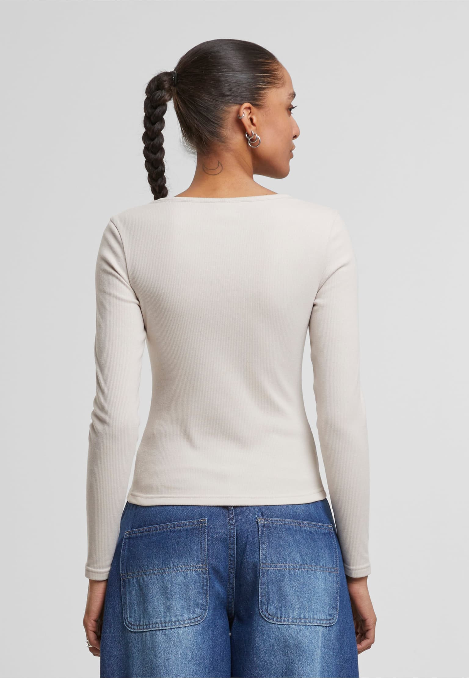 Urban Classics Ladies Heat Slim Slongsleeve – Bild 2