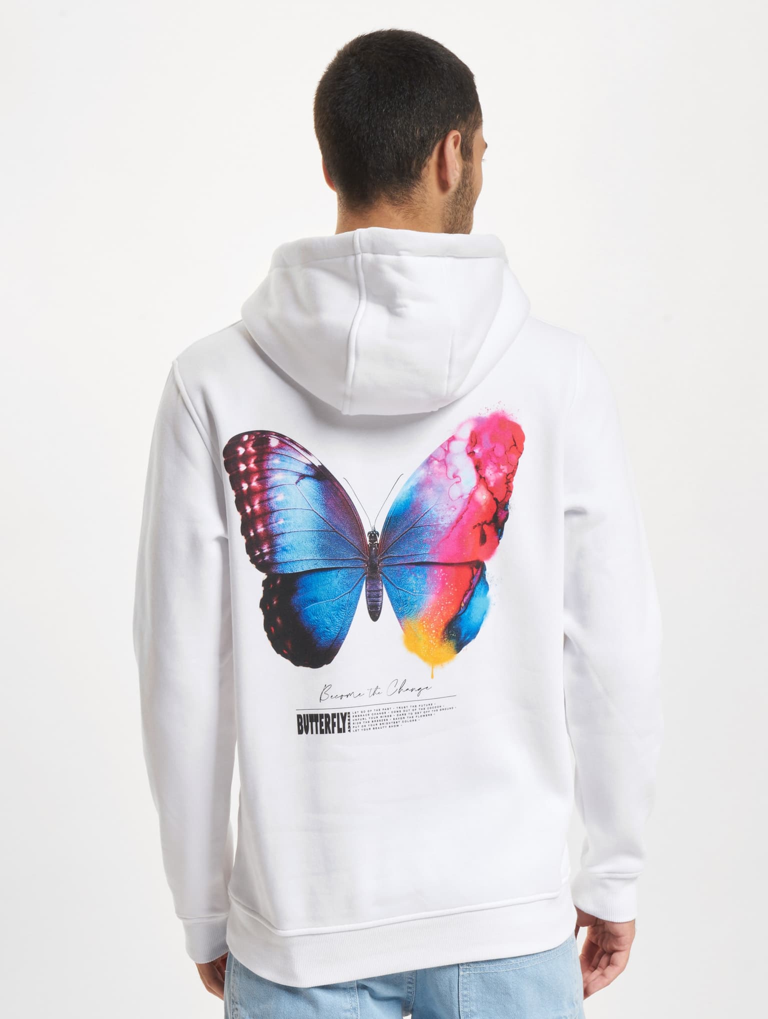 Mister Tee Become the Change Butterfly 2.0 Hoody – Bild 3