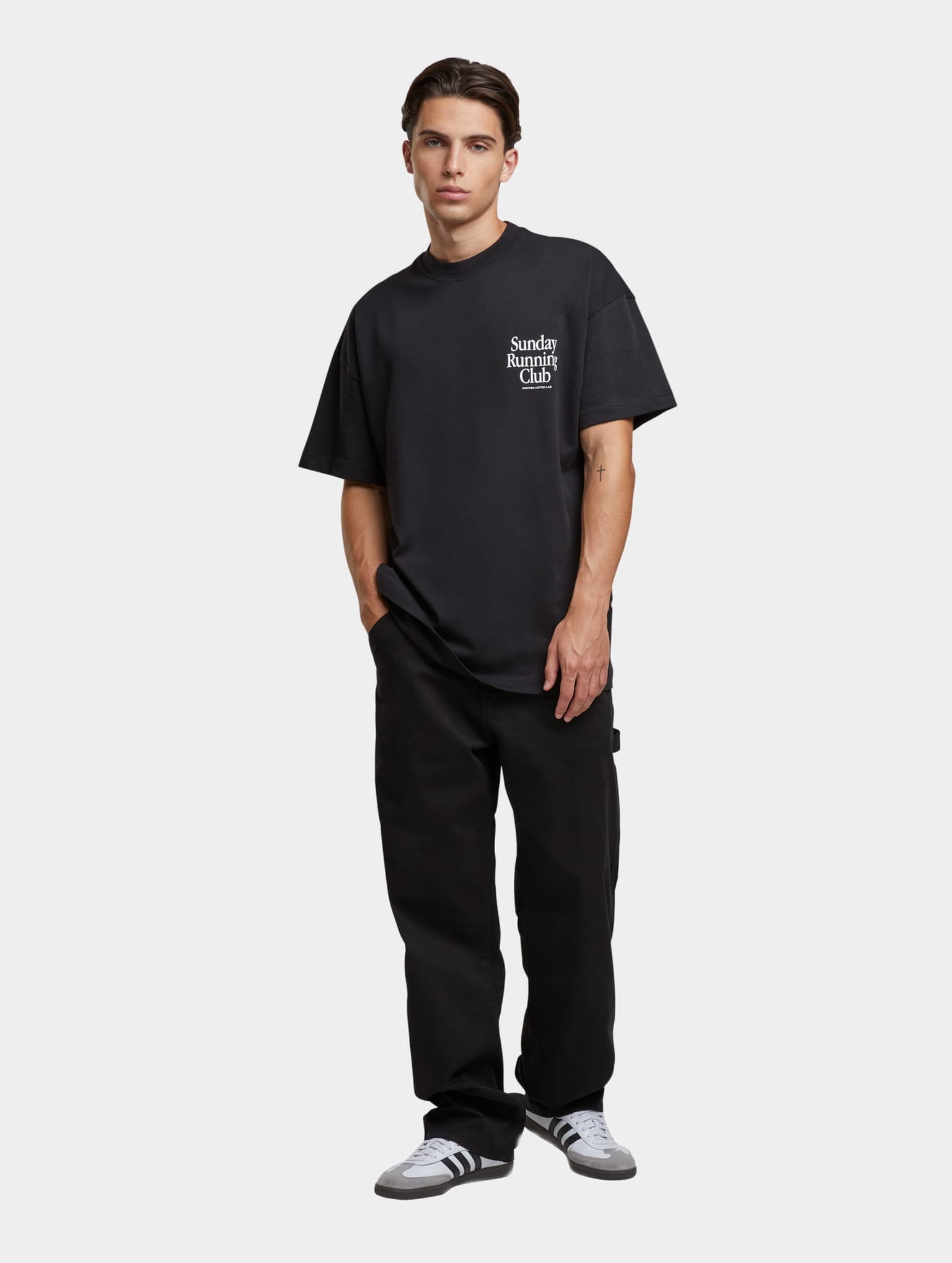 Another Cotton Lab Sunday Running Club Oversized T-Shirt – Bild 4