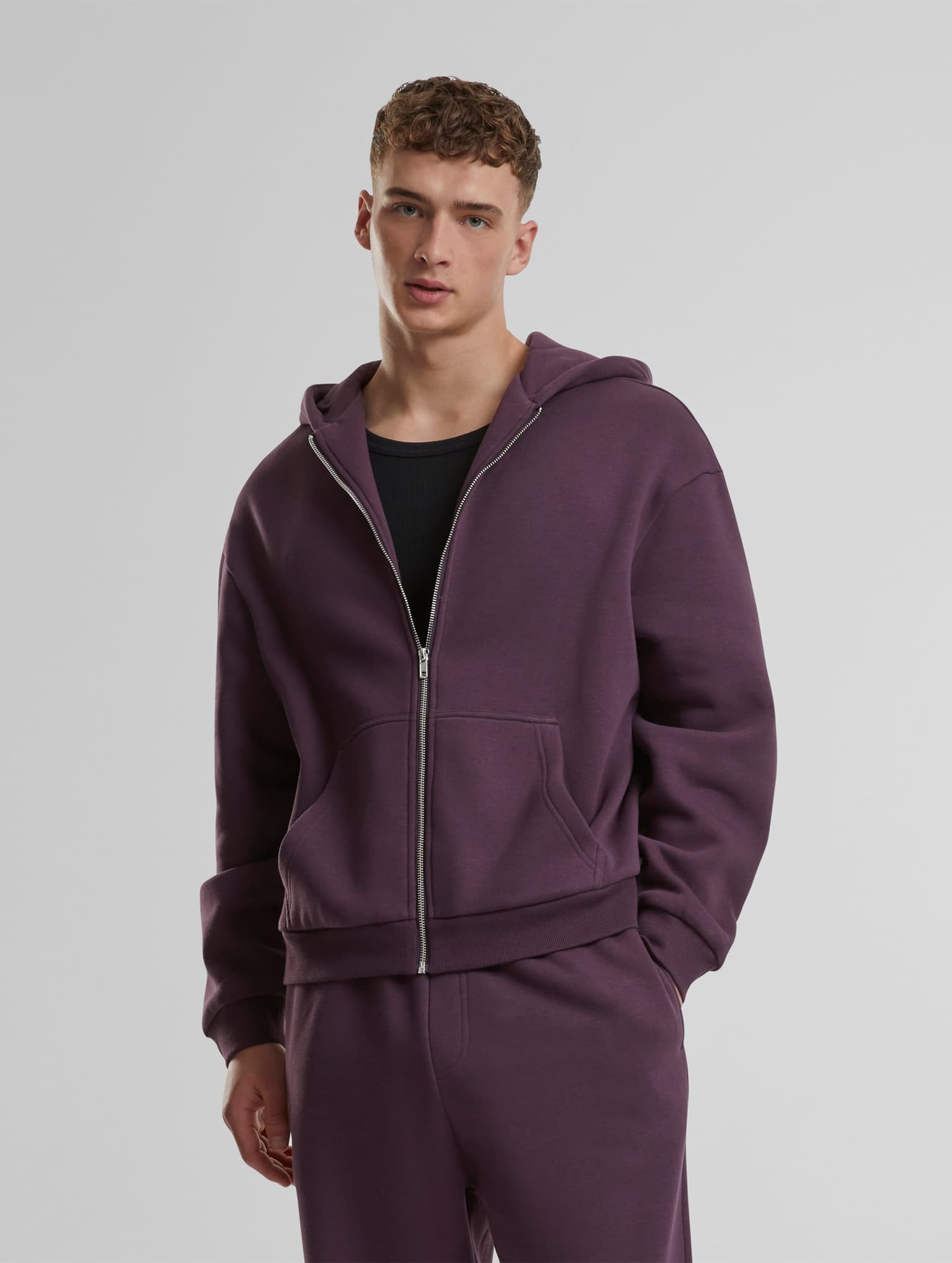 Urban Classics Fluffy Zip Hoodie