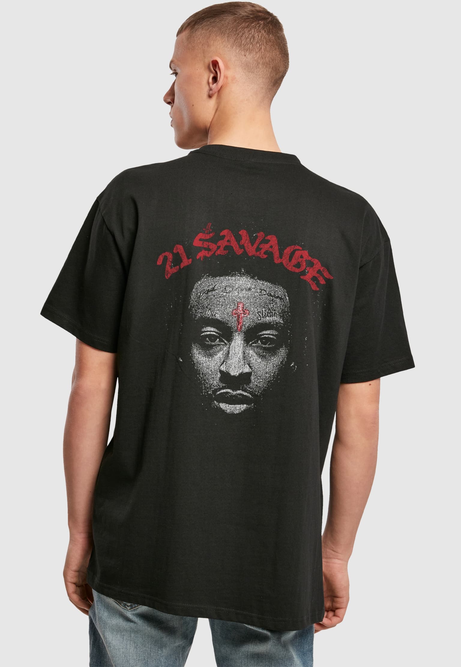 Merchcode 21 Savage Sword Icon Oversize Tee