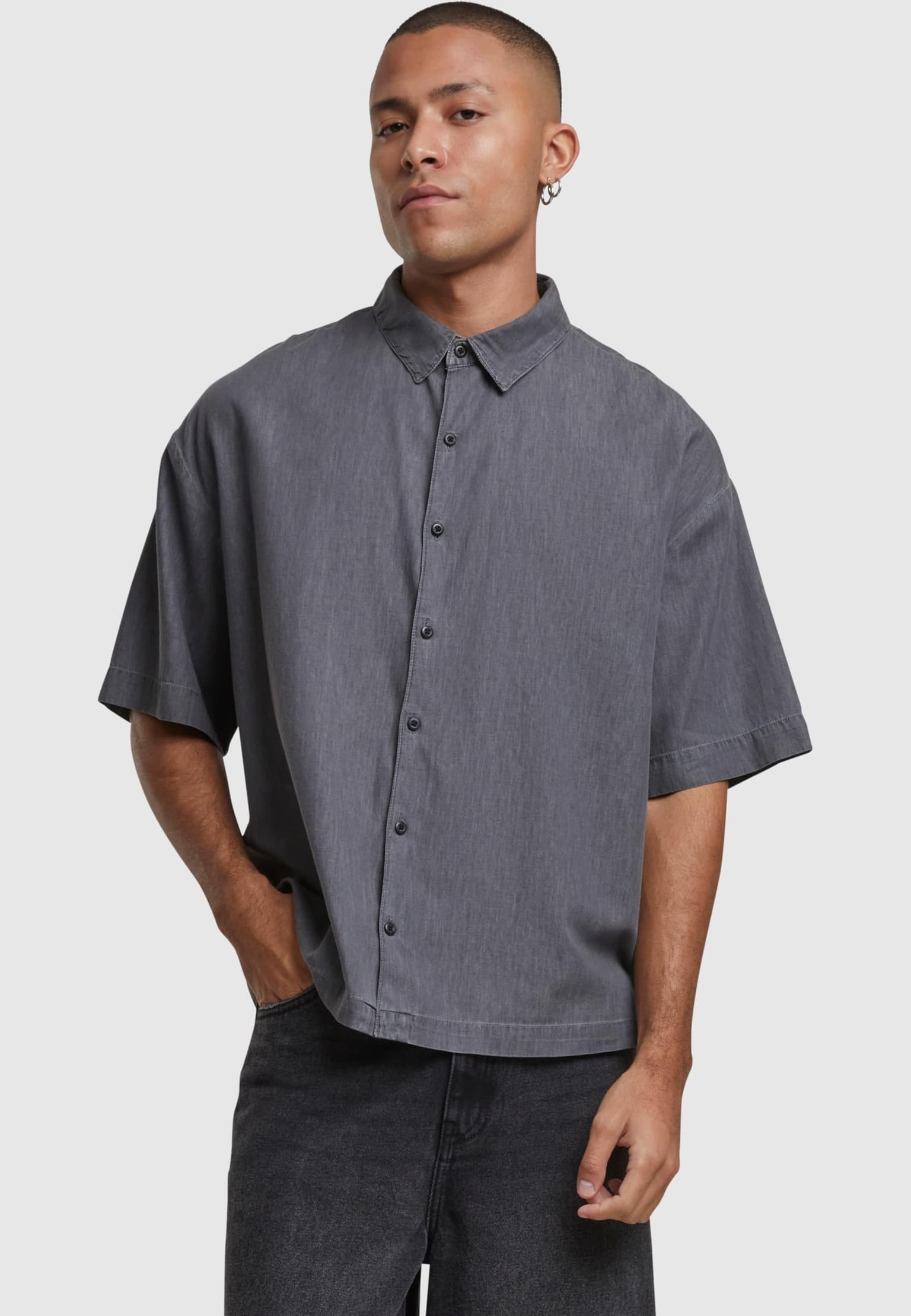 Urban Classics Lightweight Denim Shirt