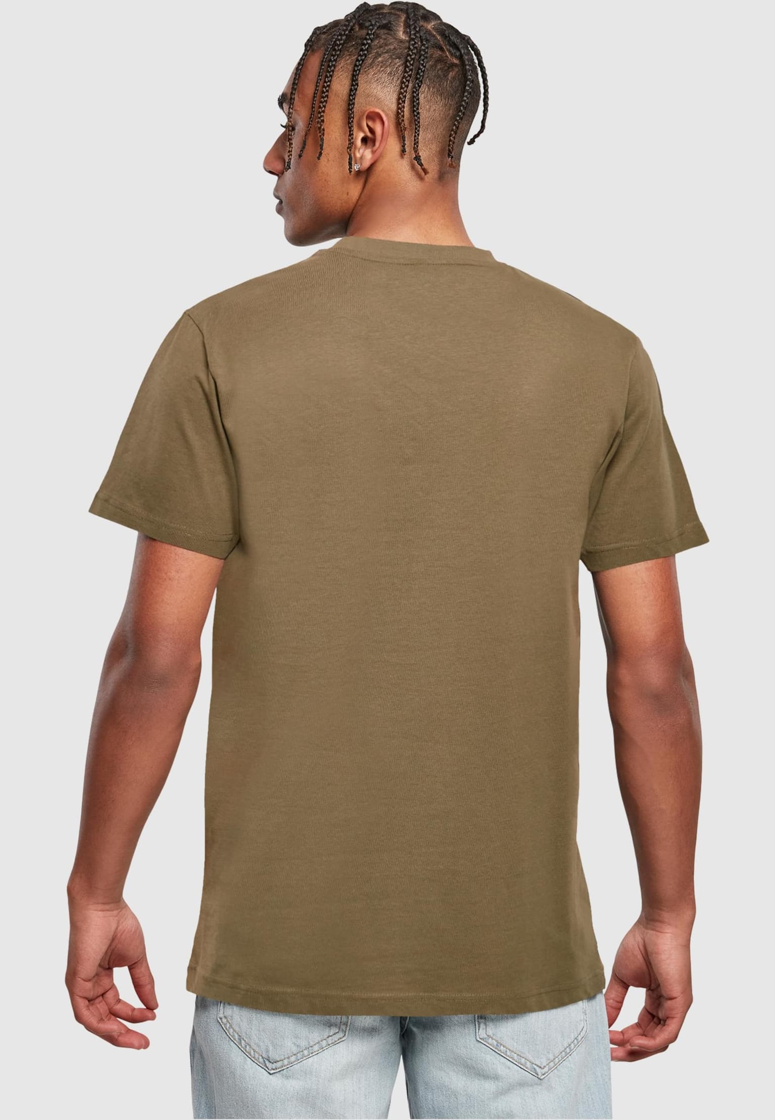 Merchcode POD For The Best Dad T-Shirt Round Neck – Bild 2