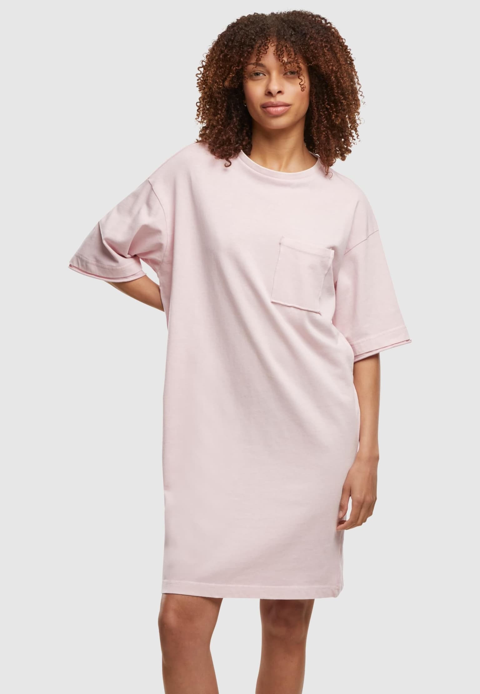 Urban Classics Ladies Washed Jersey T-Shirt Dress
