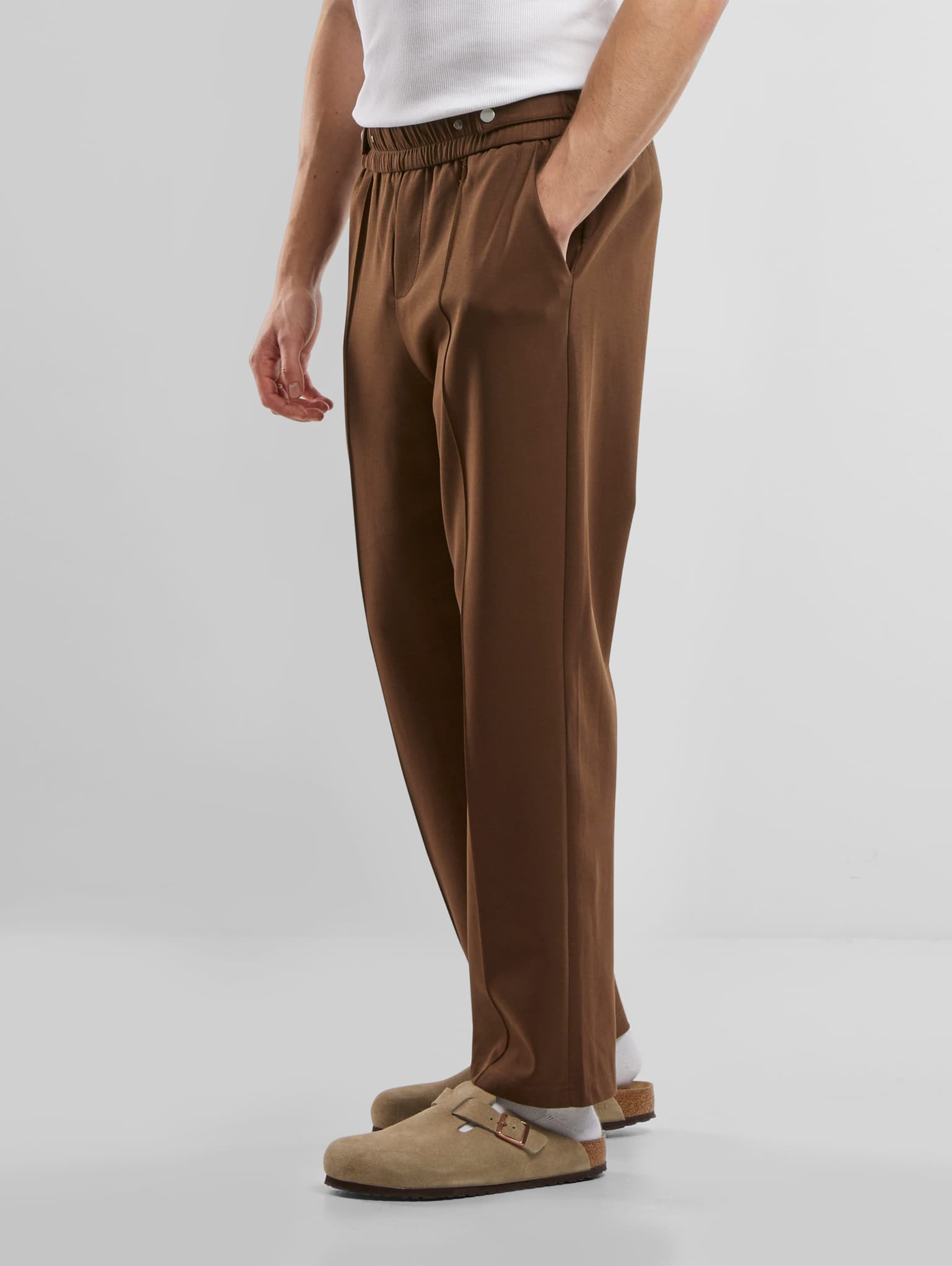 Another Cotton Lab Suit Pleated Trousers Buttons – Bild 4