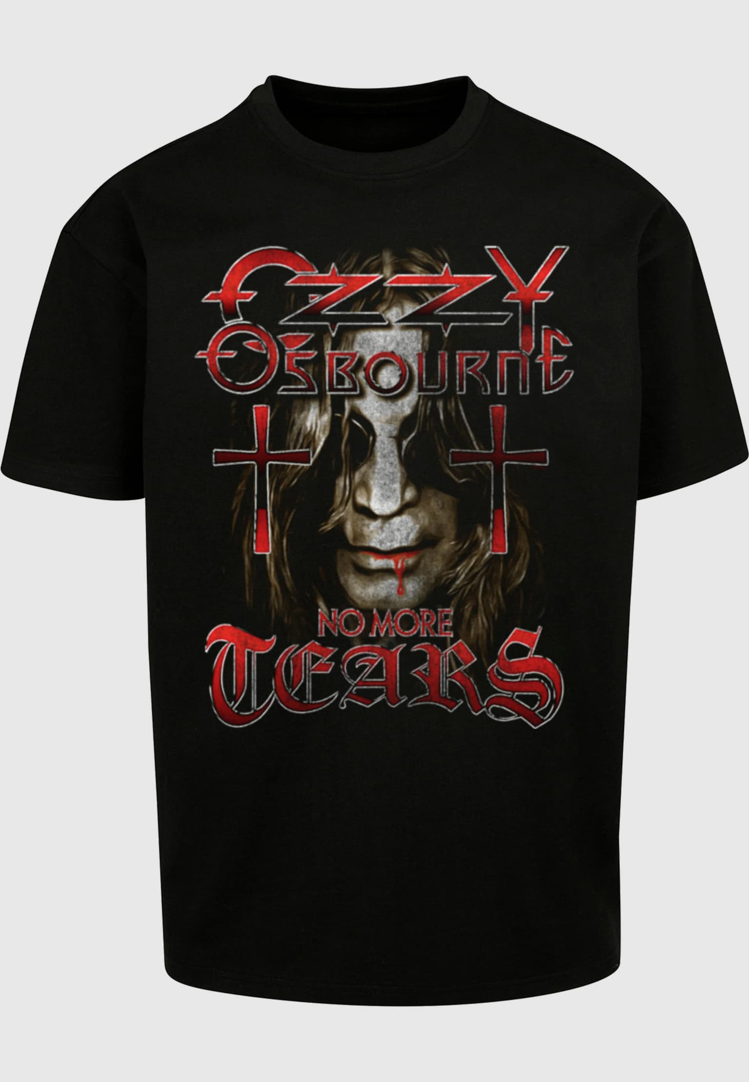 Merchcode Ozzy Osbourne - No More Tears Heavy Oversize Tee – Bild 3