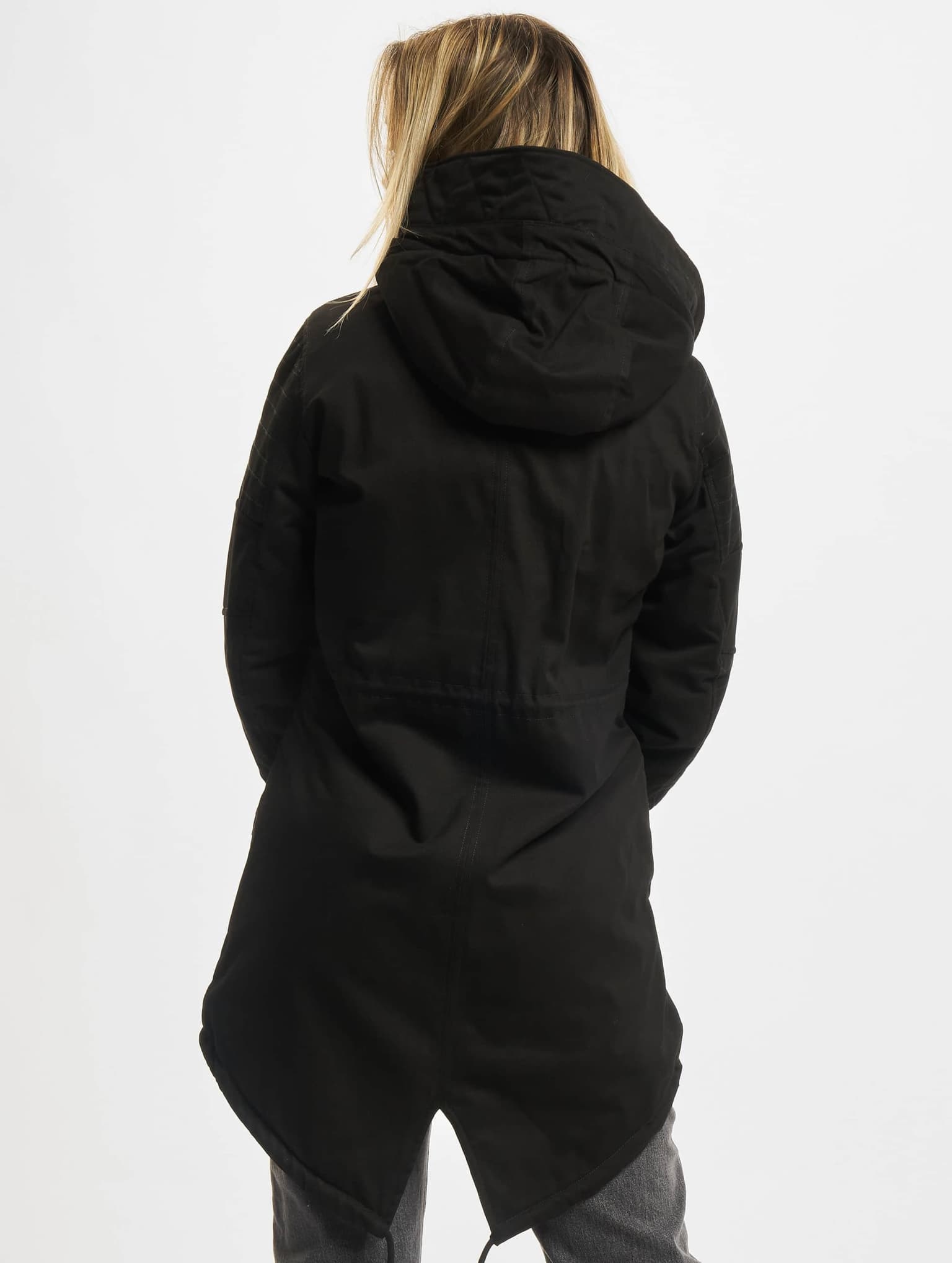 Urban Classics Ladies Sherpa Lined Cotton Parka – Bild 2