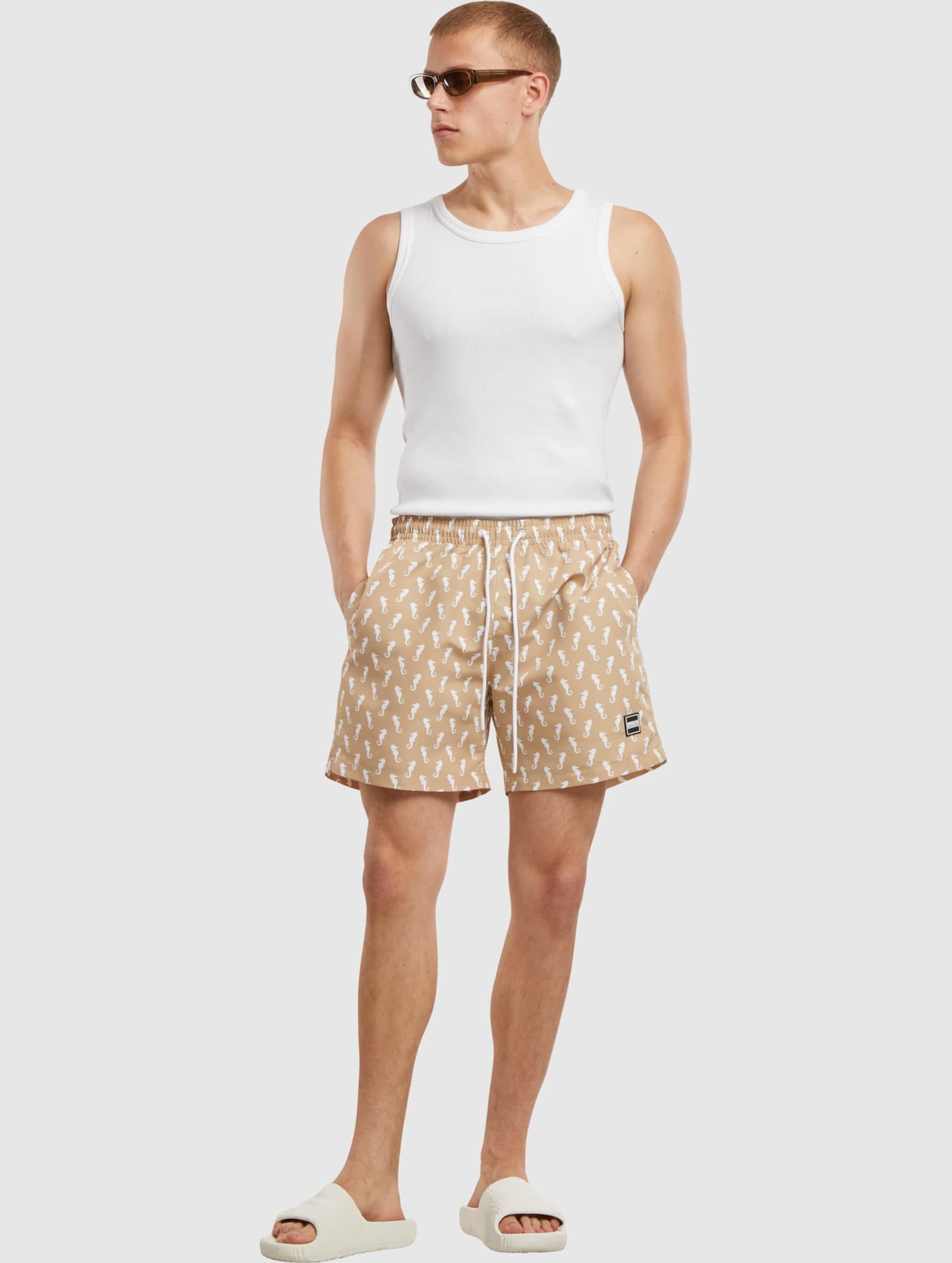 Urban Classics Pattern Swim Short – Bild 4