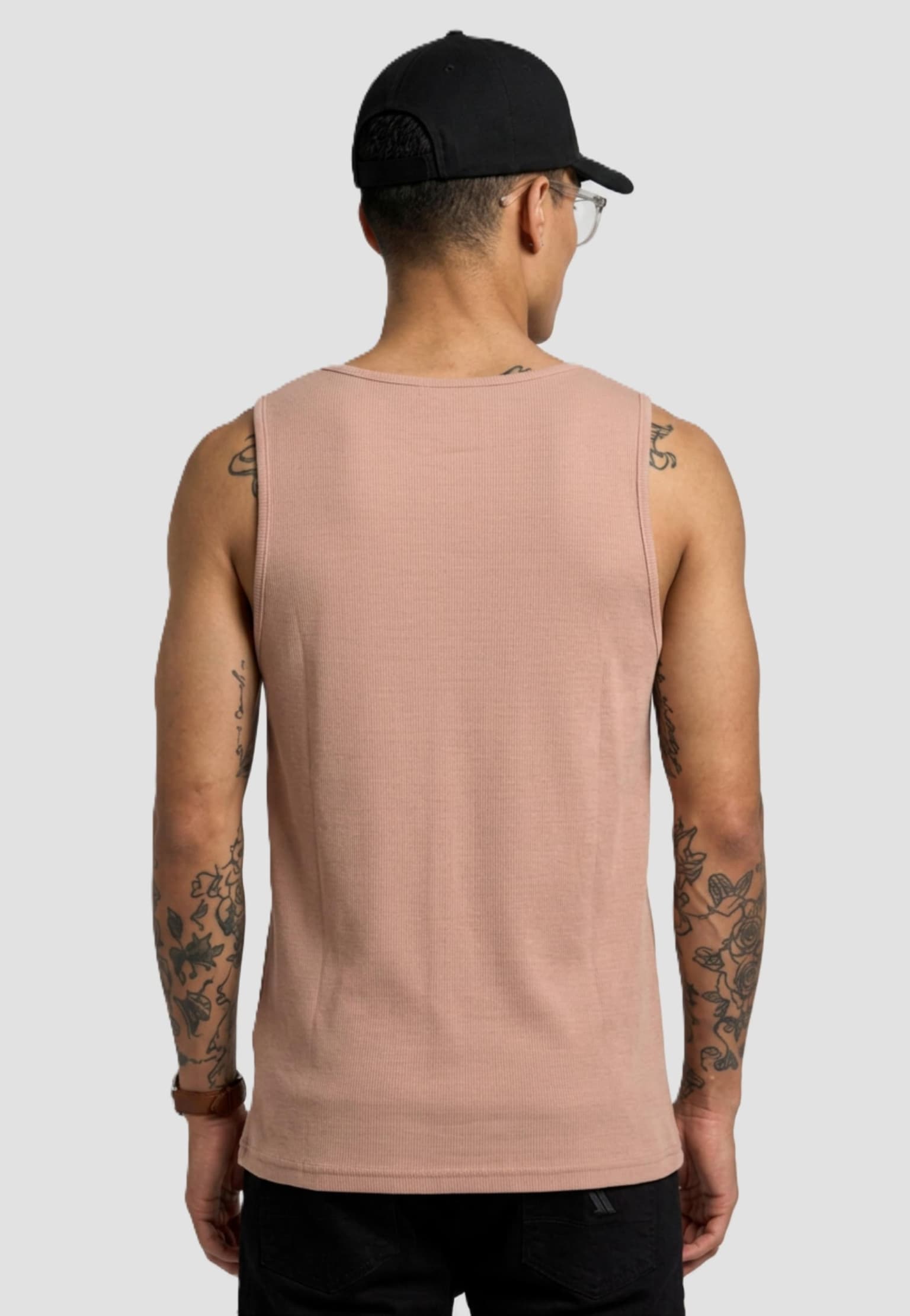 Urban Classics Sleeveless Waffle Tanktop – Bild 2