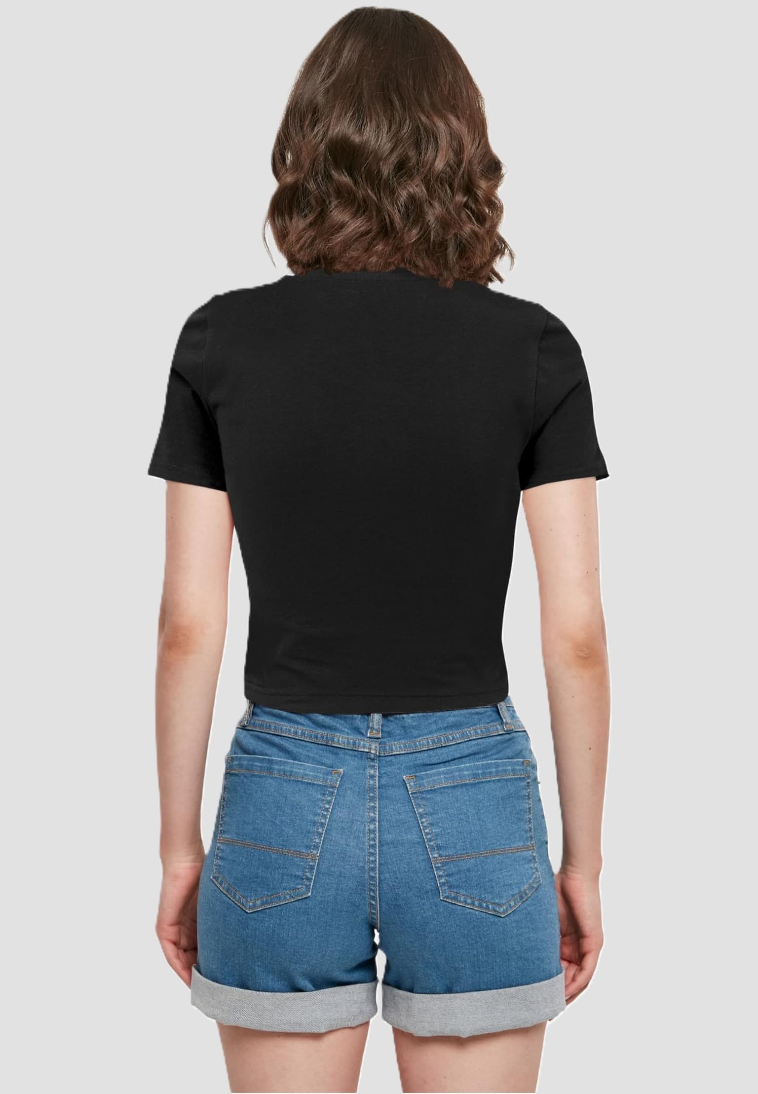 Merchcode Ladies Faith Cropped Tee – Bild 2