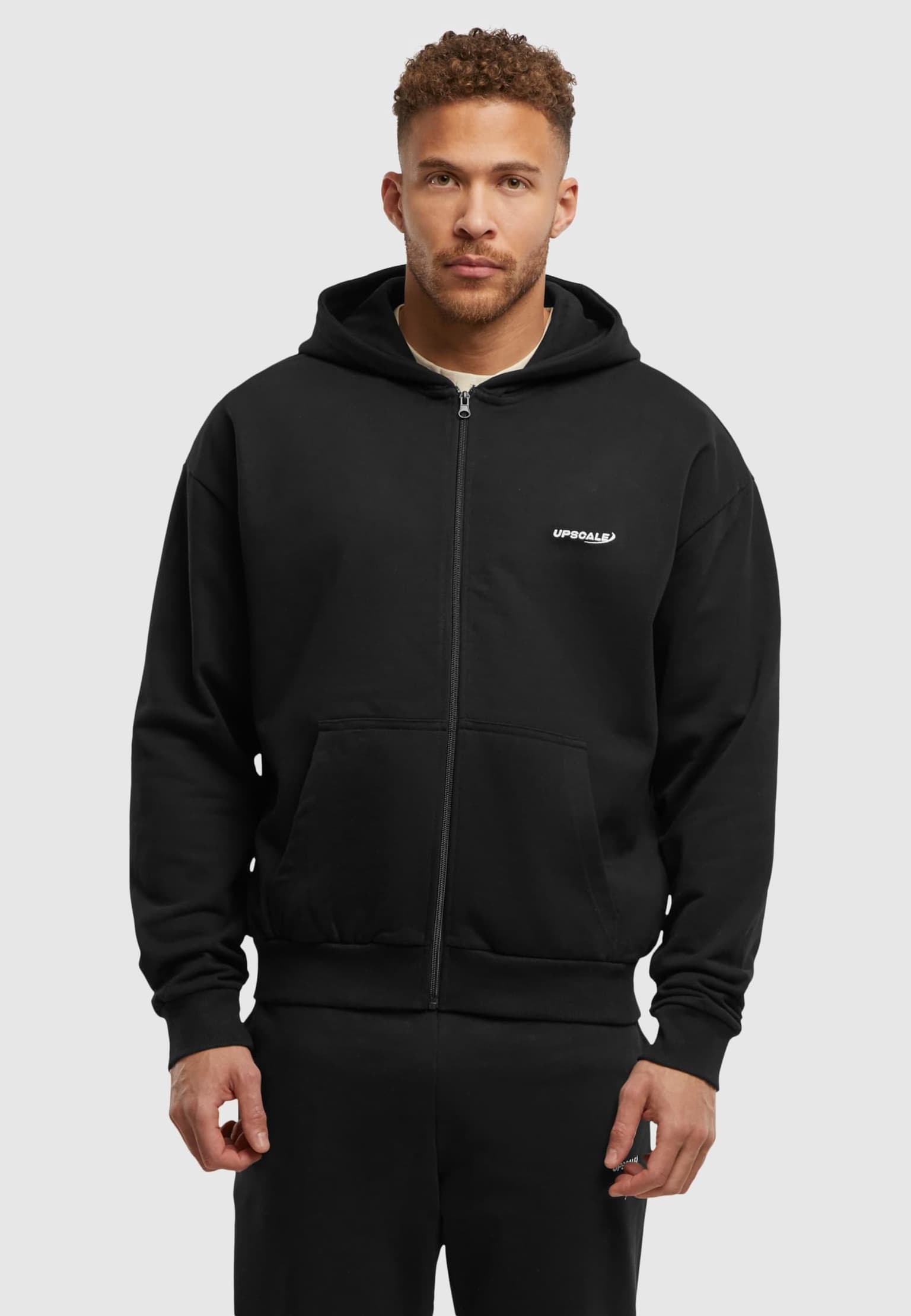 Mister Tee Upscale Core EMB Oversize Zip Hoody – Bild 3