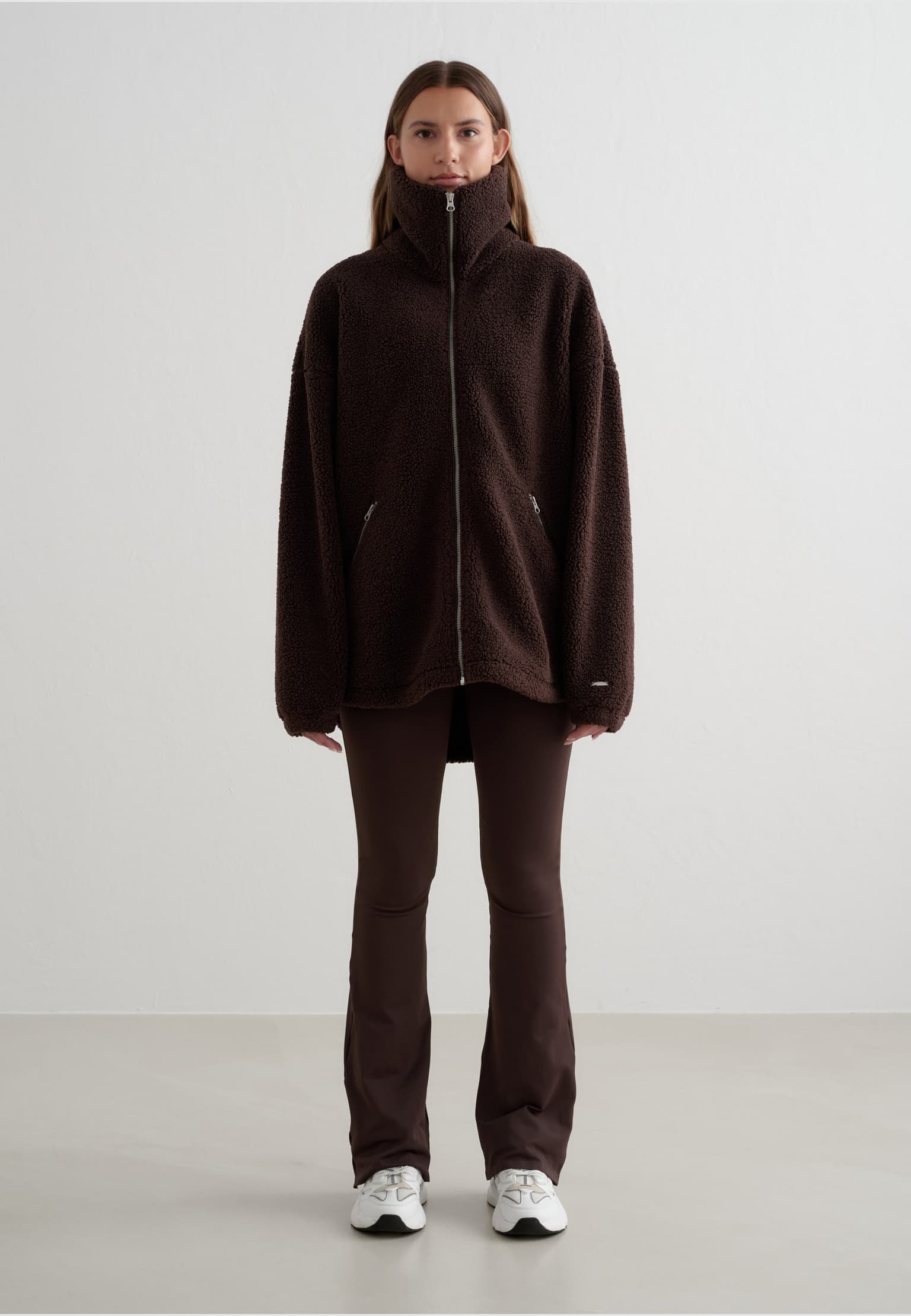 aimn Cacao Pile Jacket – Bild 3