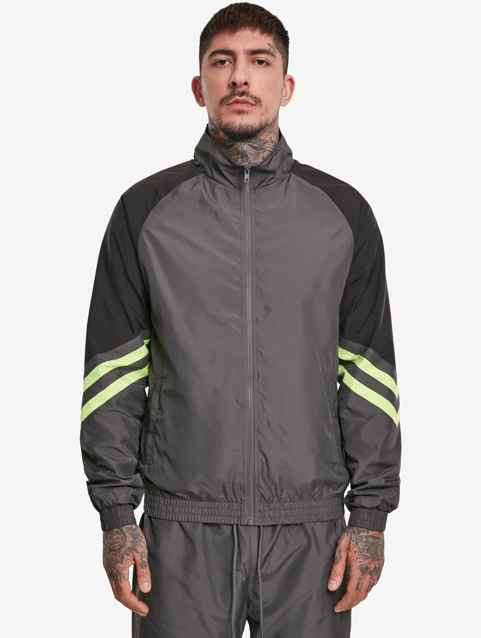 Urban Classics Block Sport Track Jacket – Bild 3