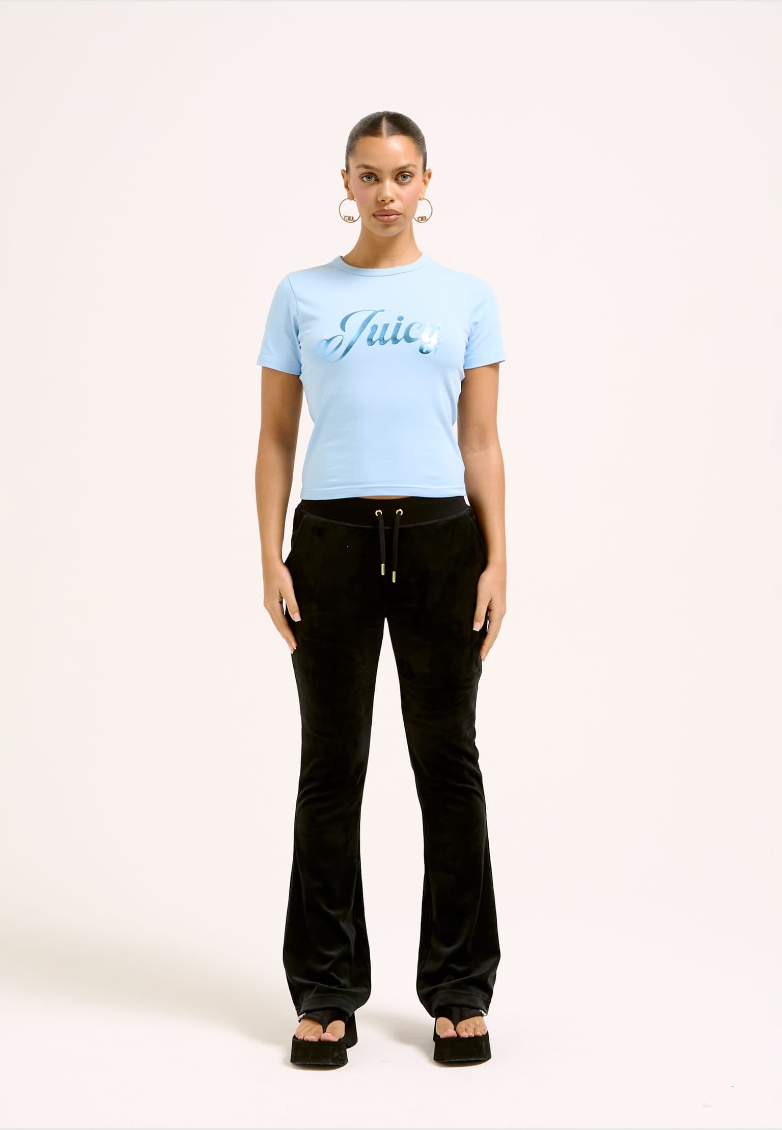 Juicy Couture FOIL JUICY FITTED TEE – Bild 4