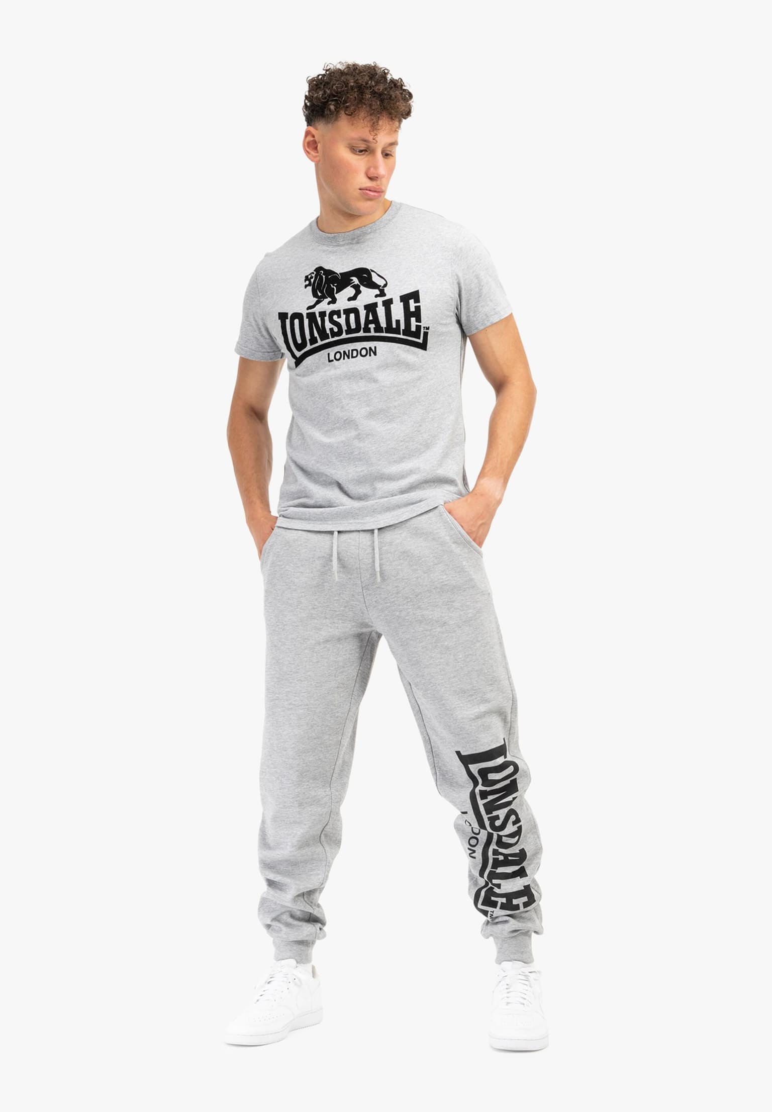Lonsdale London Logo Large Jogginghose – Bild 4