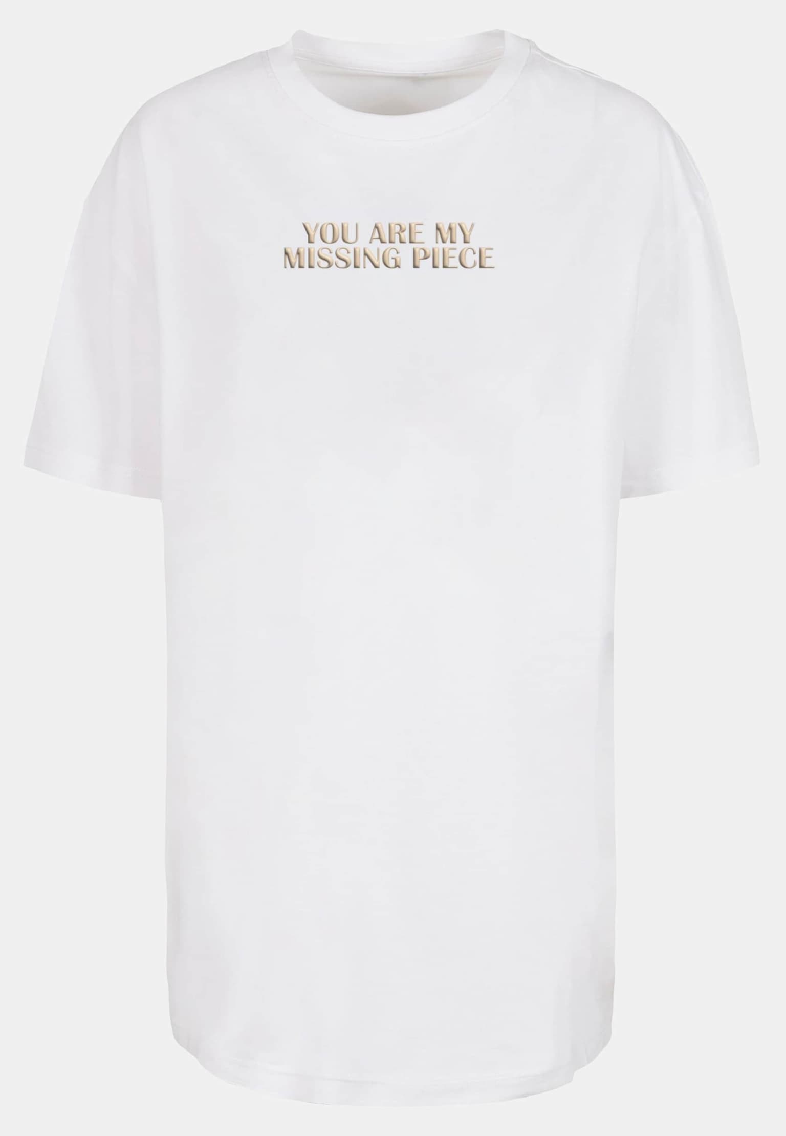 Merchcode Ladies Missing Piece Oversized Boyfriend Tee – Bild 3