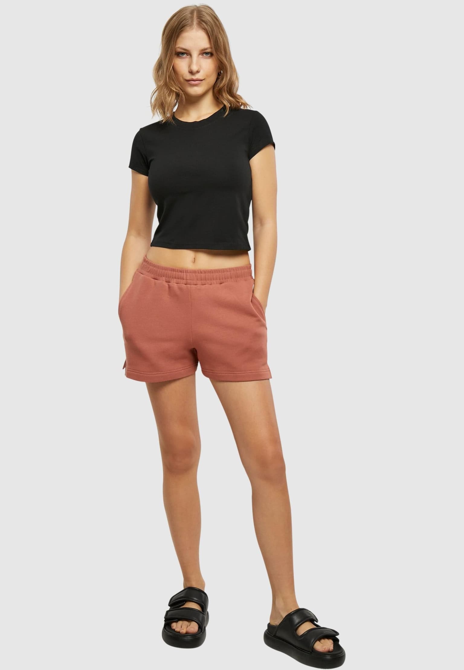 Urban Classics Ladies Essentials Terry Short – Bild 4