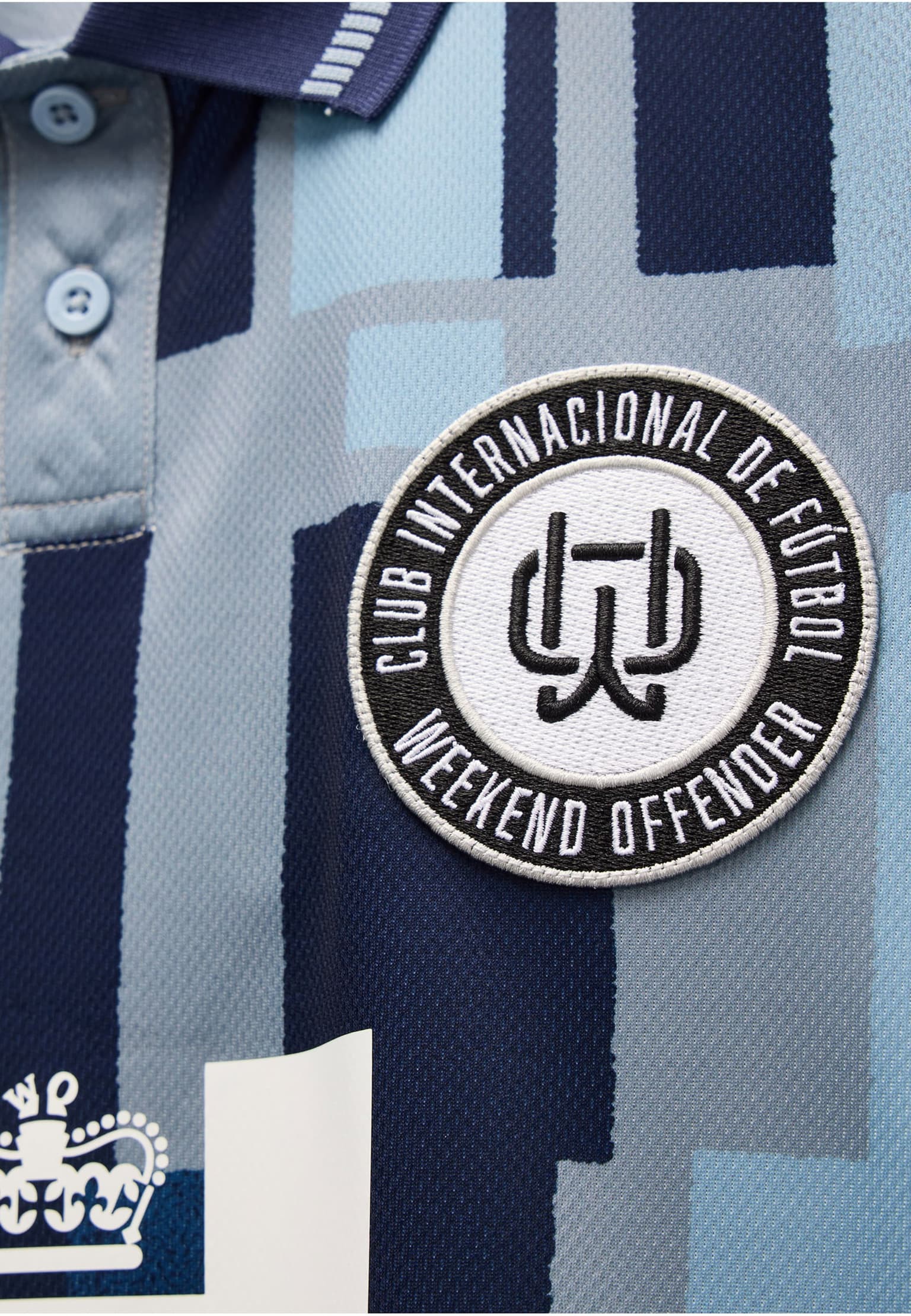 Weekend Offender KIFFAN FOOTBALL SHIRT – Bild 3