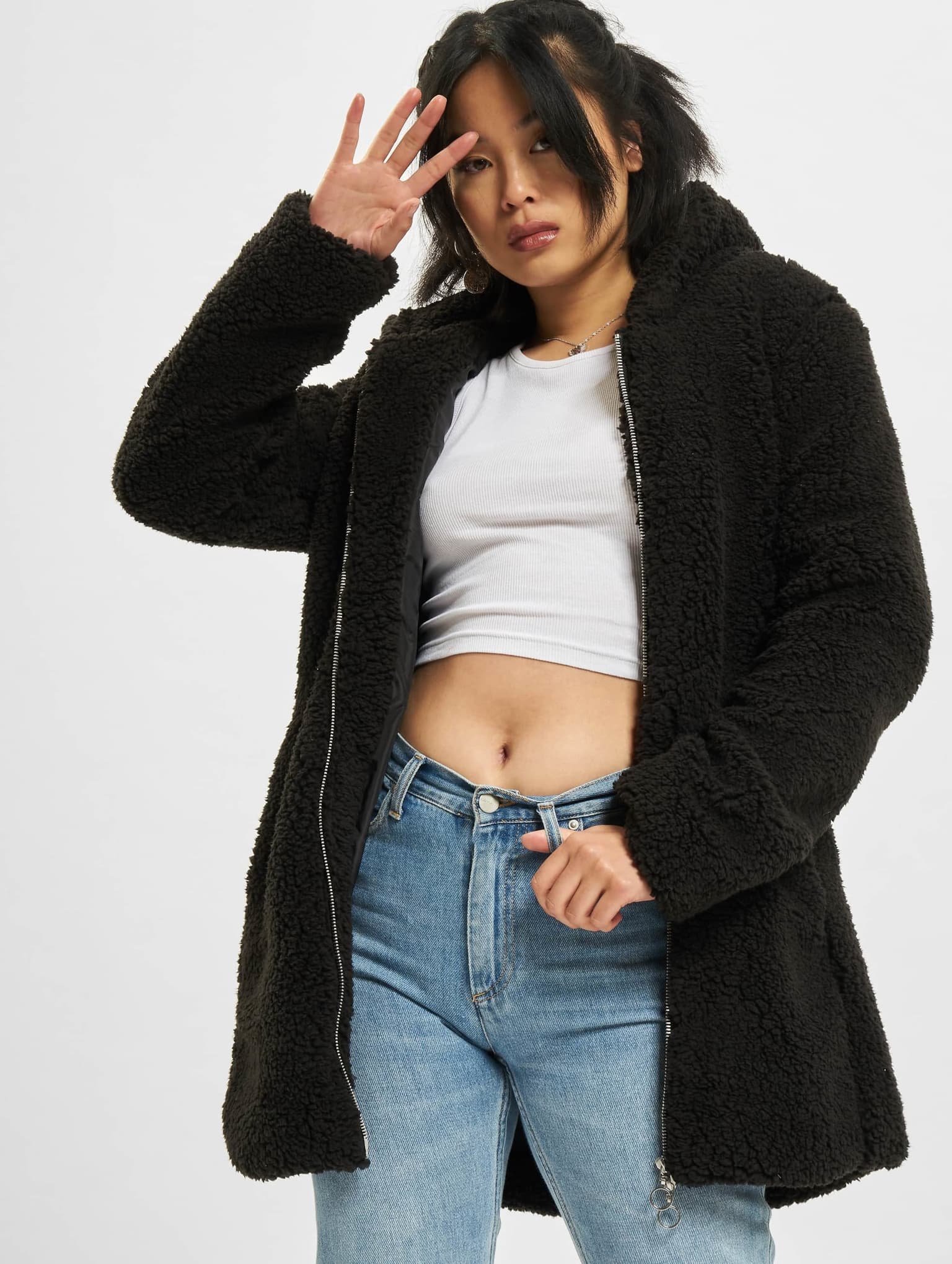 Urban Classics Ladies Sherpa Jacket