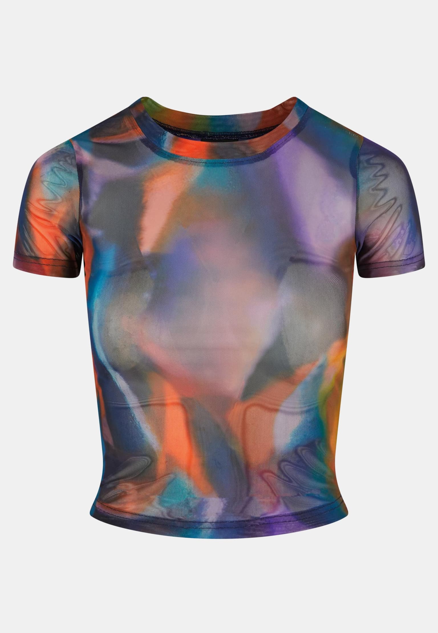 Urban Classics Ladies AOP Mesh Tee – Bild 3