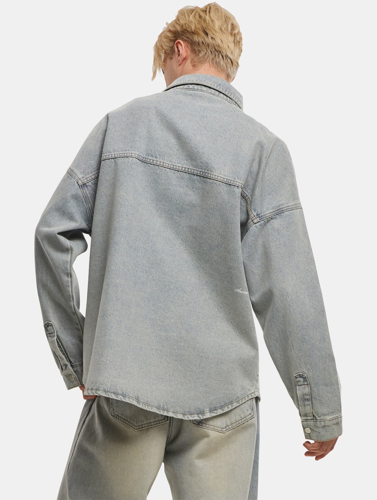Another Cotton Lab Oversized Jeans Over Shirt – Bild 2