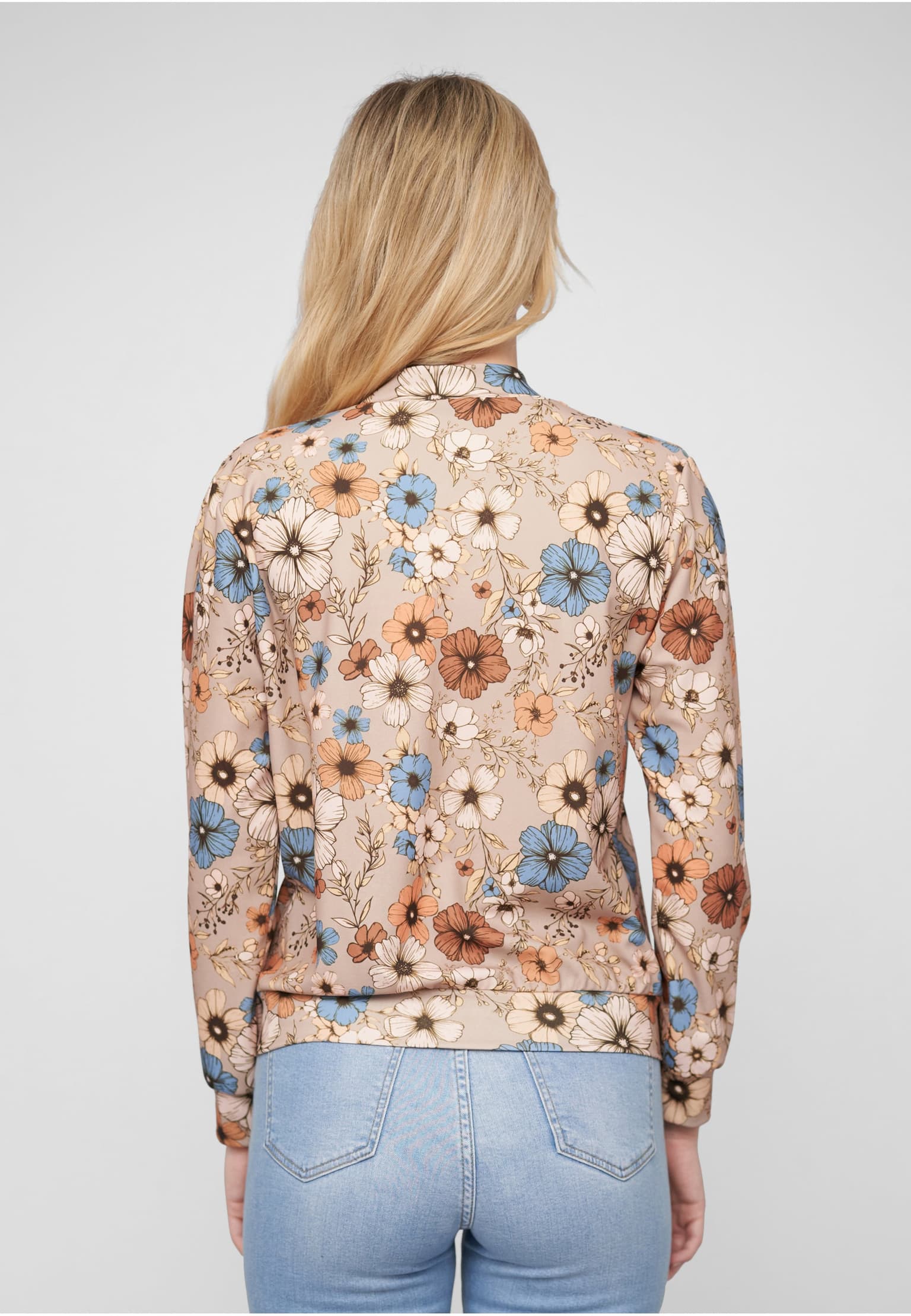 Cloud5ive Blouson with All-Over Flower Print – Bild 2