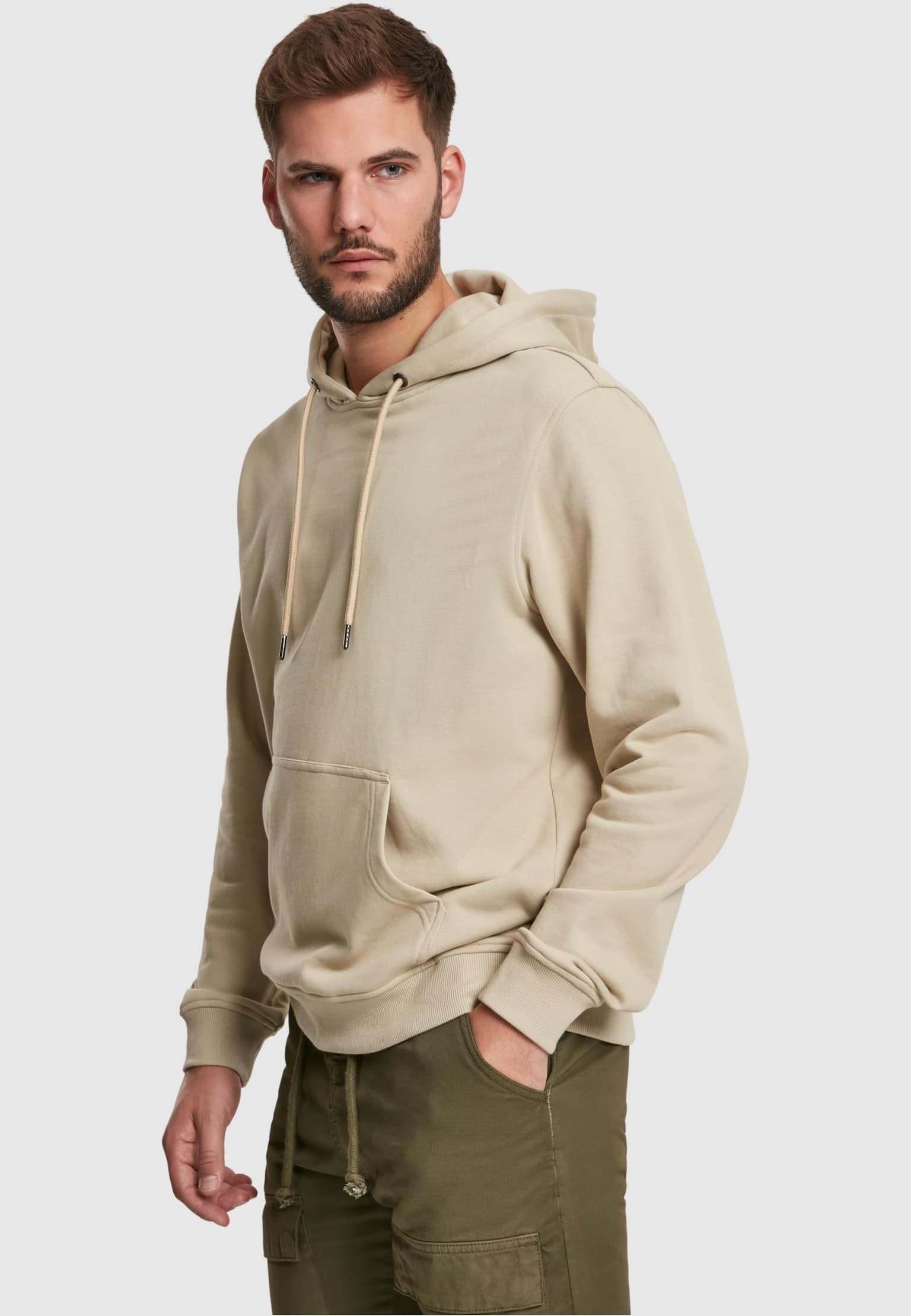 Urban Classics Basic Terry Hoody – Bild 3