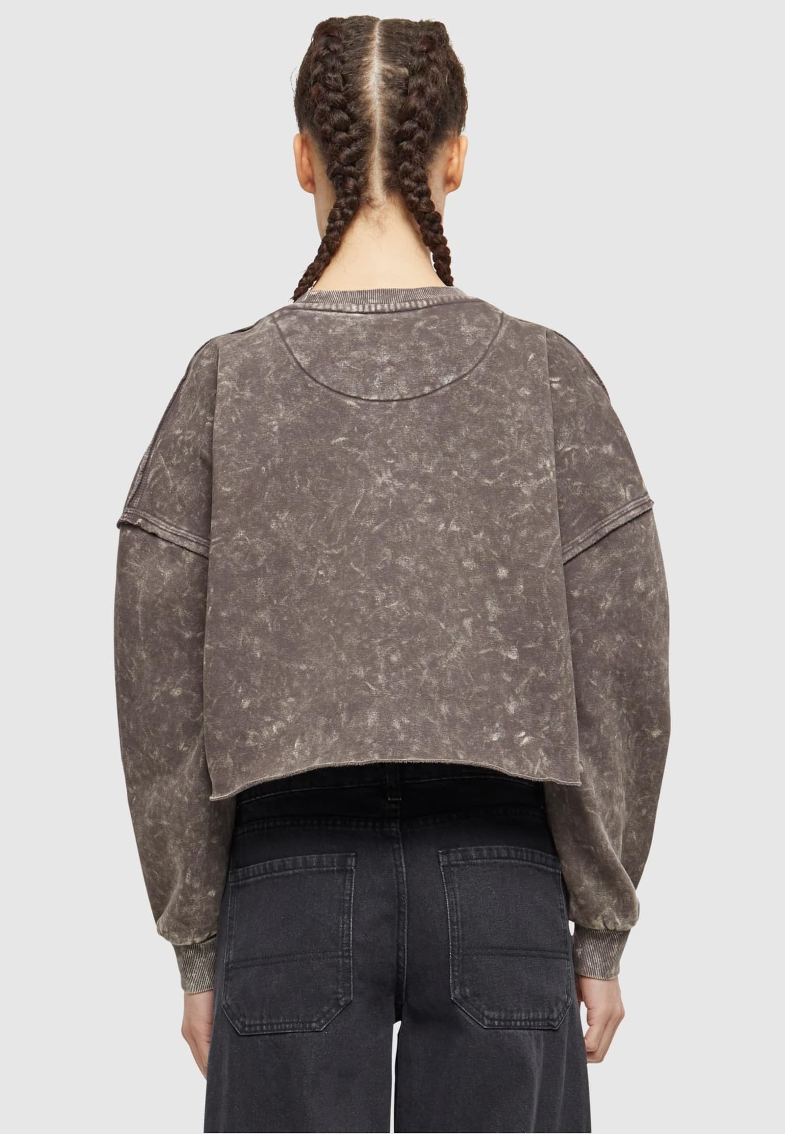 Karl Kani Small Signature Washed Crop Crew – Bild 2