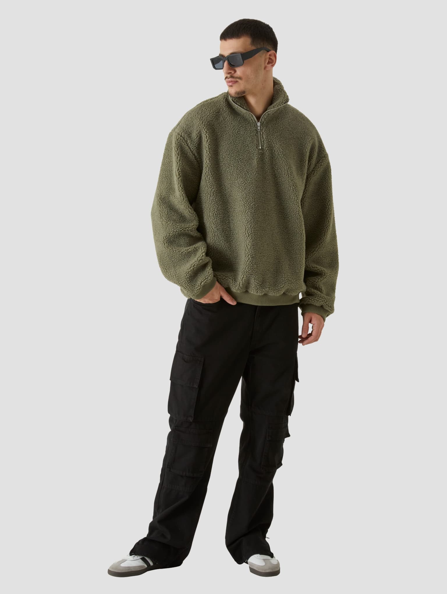 Urban Classics Oversized Teddy Troyer – Bild 4