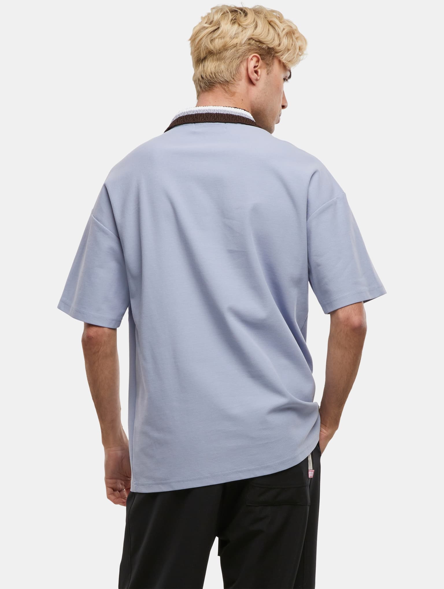 Another Cotton Lab ACL Knit Collar Oversized Polo – Bild 2