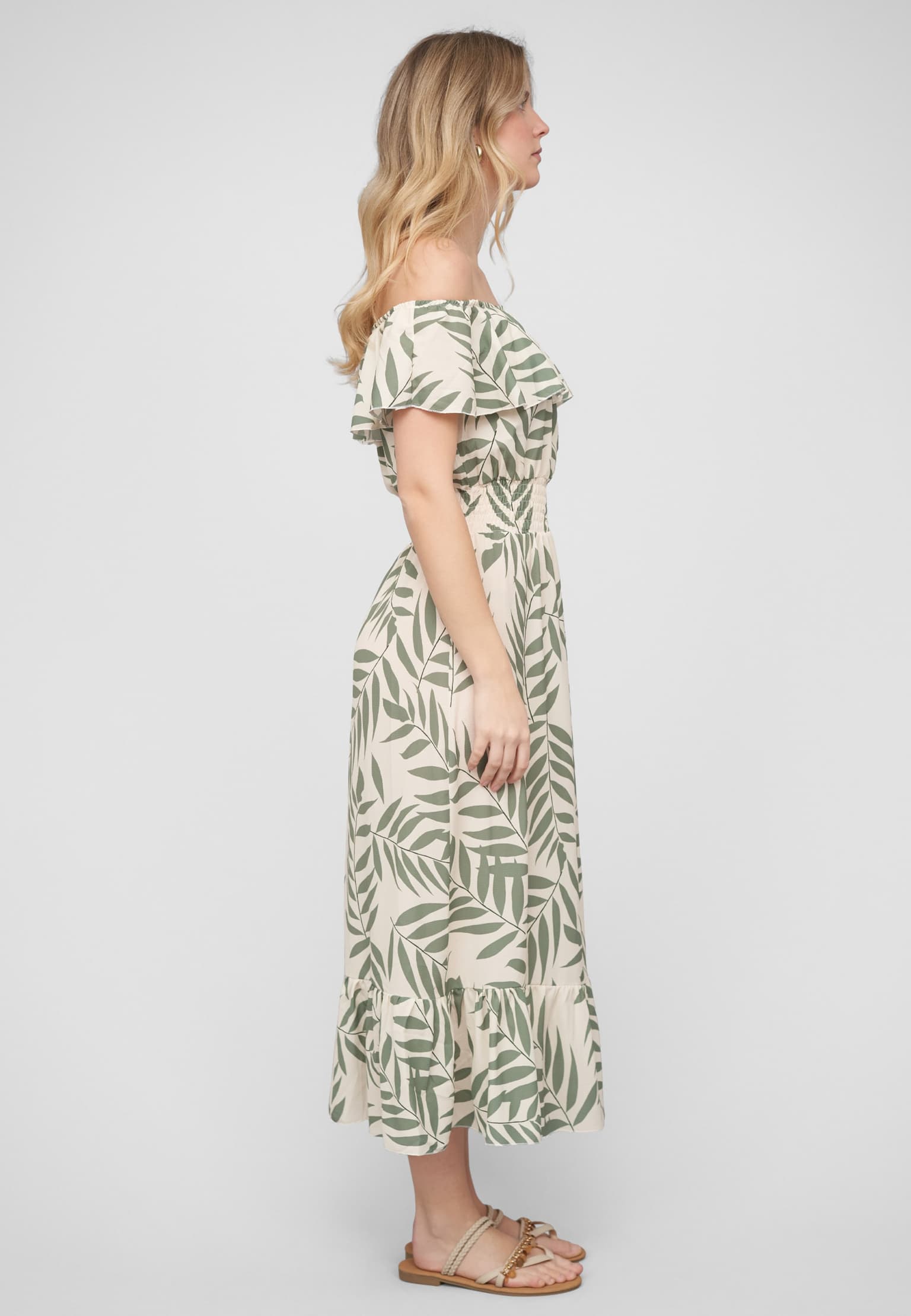 Cloud5ive Off Shoulder Maxi Dress – Bild 4
