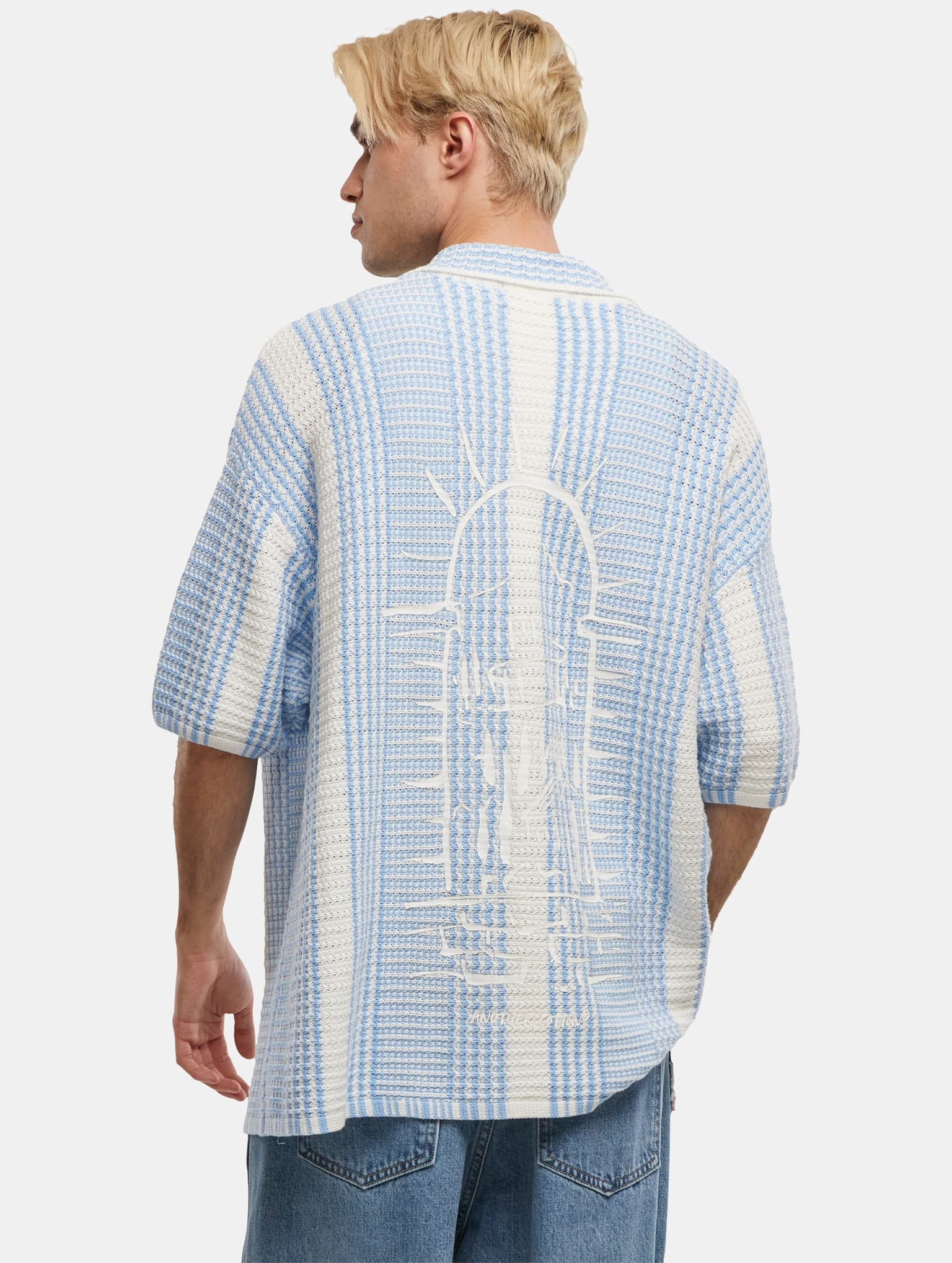 Another Cotton Lab Oversized Mesh Knit Summer Shirt – Bild 2