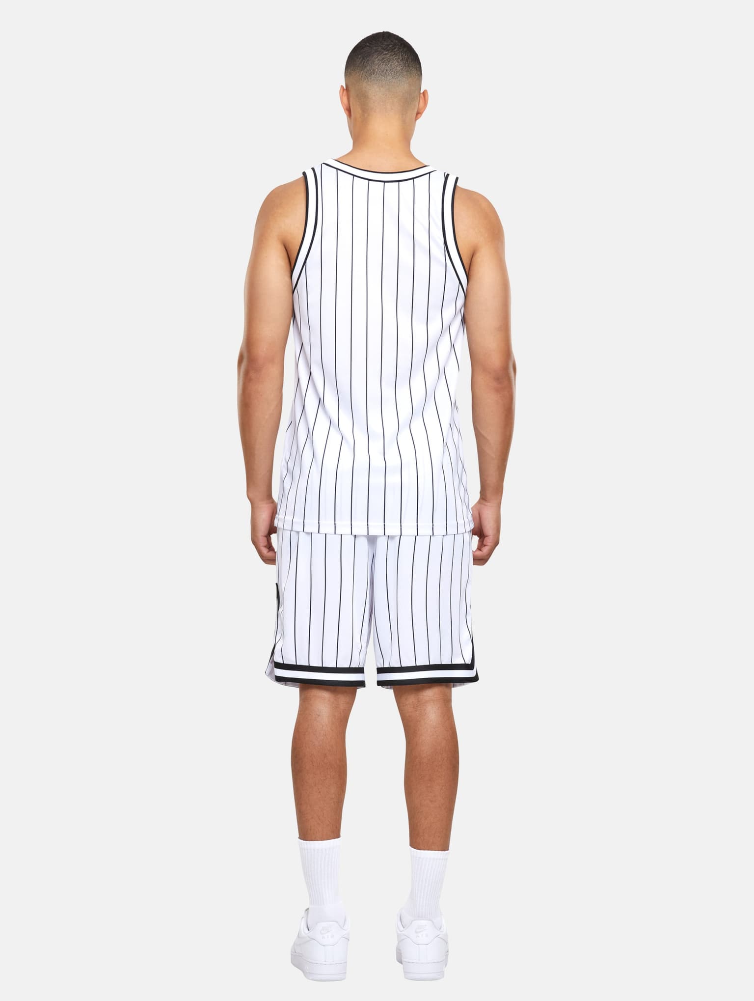 Karl Kani KK Small Signature Pinstripe Basketball Tank and Short Set – Bild 2