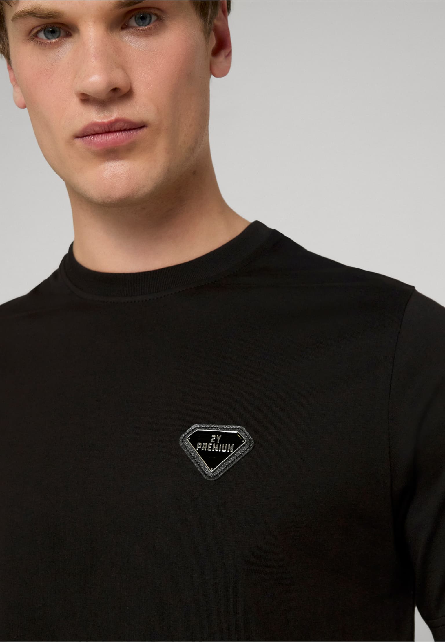 2Y Premium Krax Basic Slim Fit Tee – Bild 4