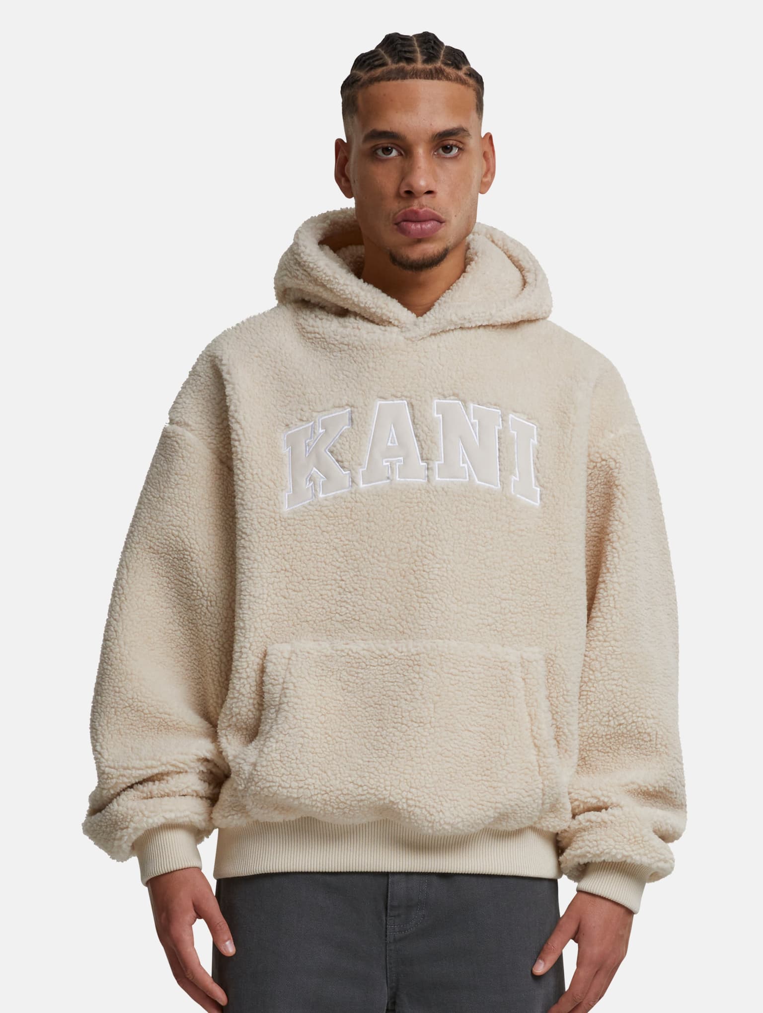 Karl Kani Serif Teddy Hoodie – Bild 3