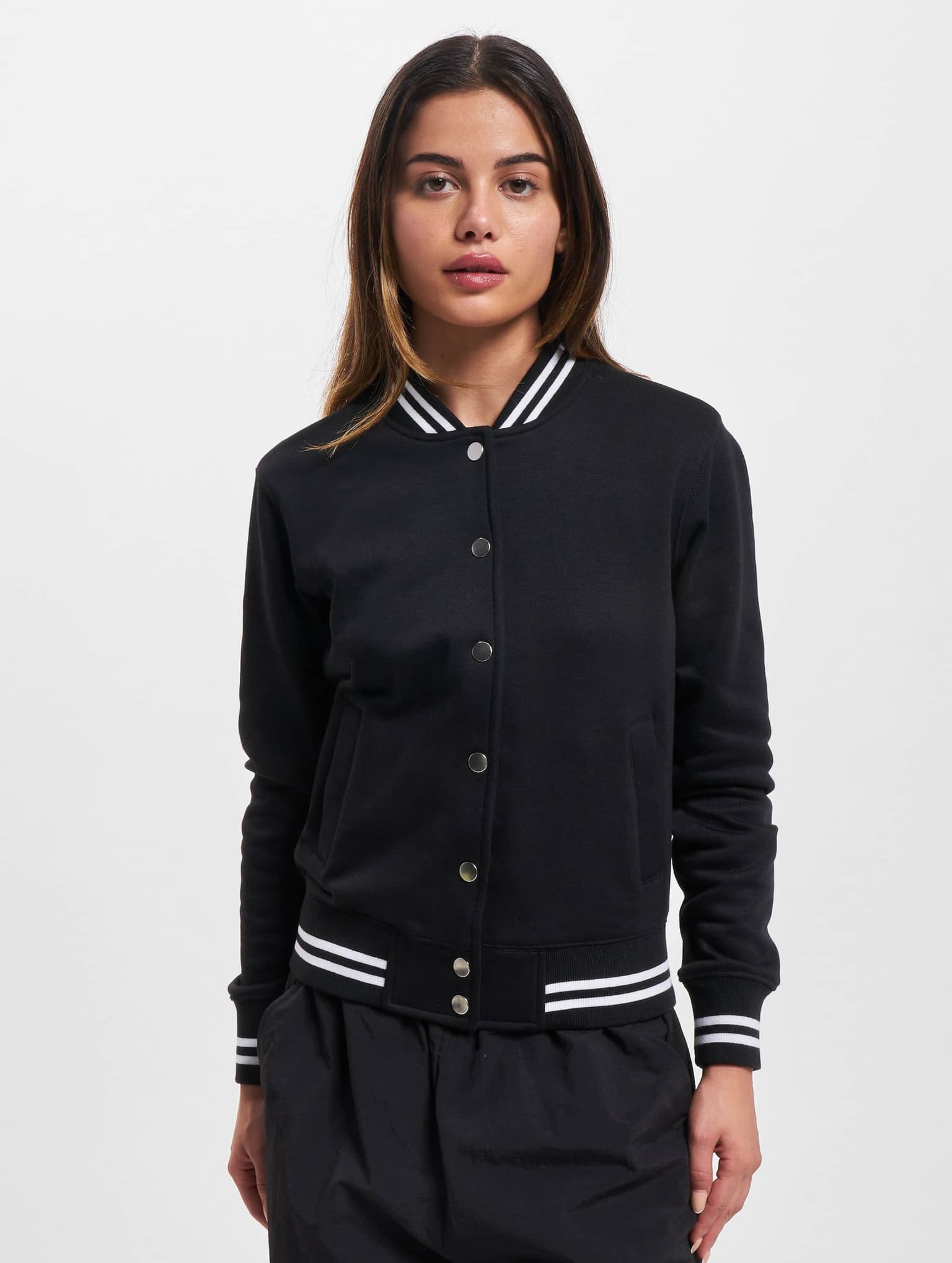 Urban Classics Ladies College Sweat Jacket – Bild 3