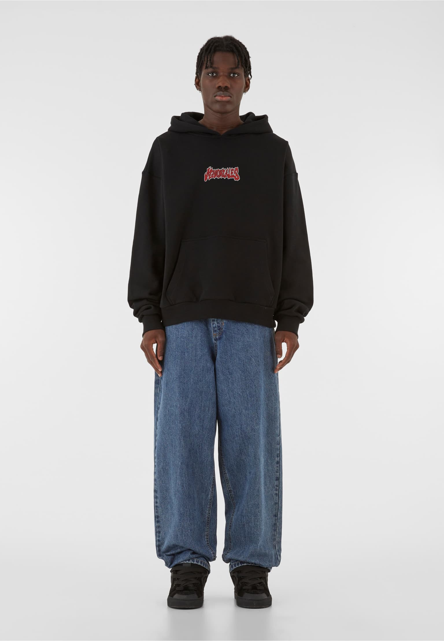 MJ Gonzales MJG Heavy Oversized Hoody - Ornament of Ashes – Bild 3