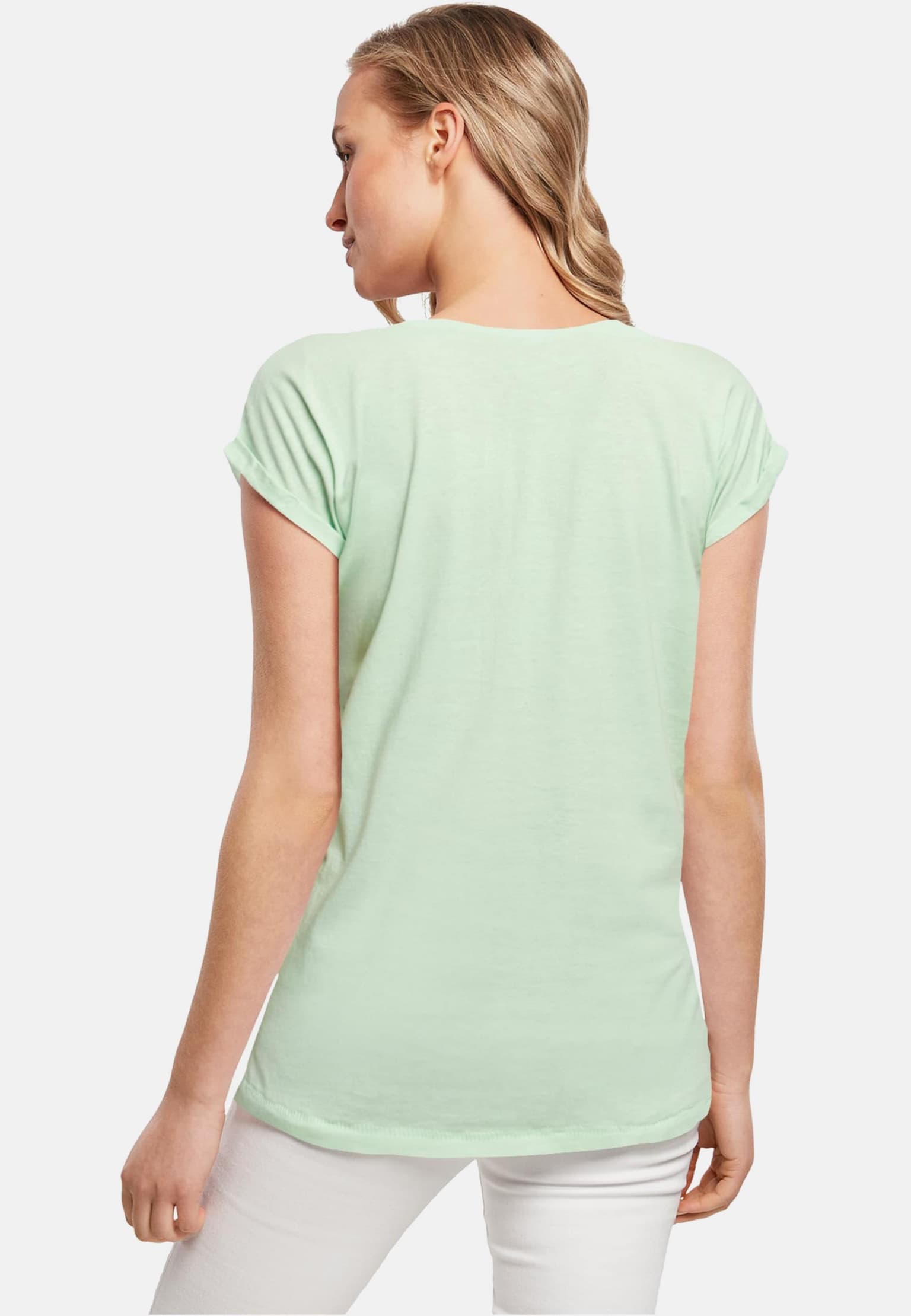 Merchcode POD Ladies WD - Woman Figure Extended Shoulder Tee – Bild 2