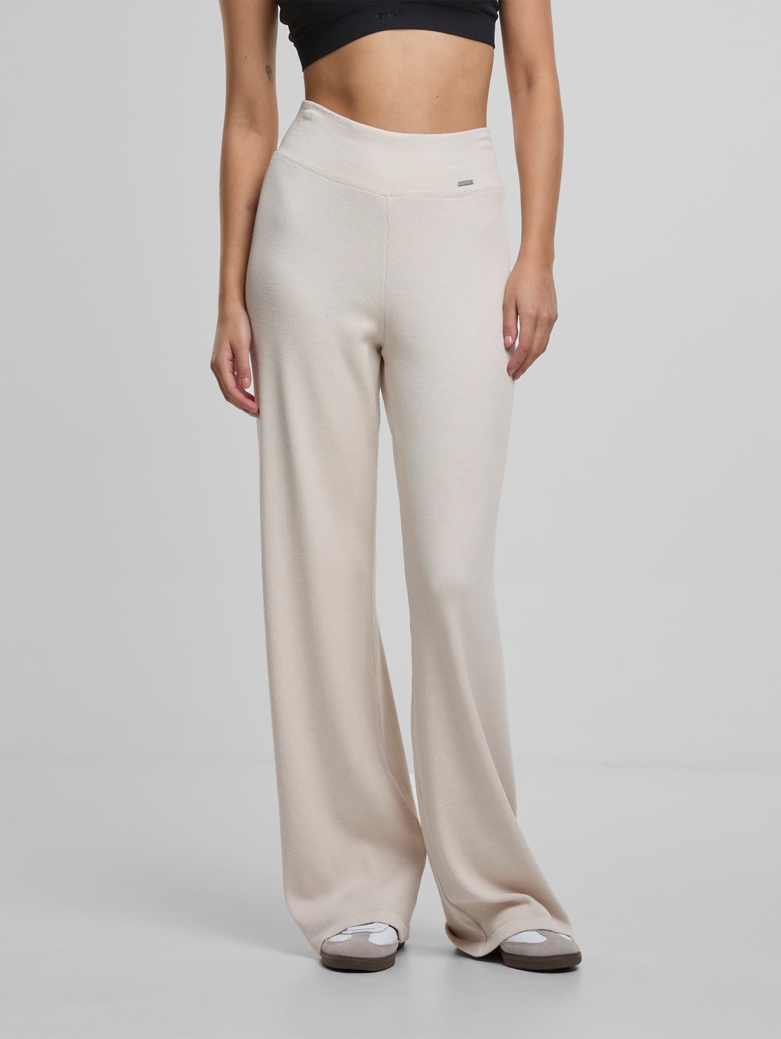 aimn aim'n Ribbed Wool Wide Jogginghose