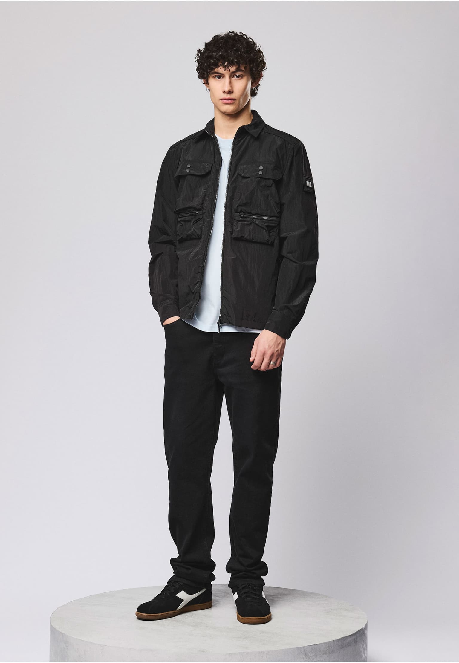 Weekend Offender SHIELDS DOUBLE CHEST POCKET OVERSHIRT – Bild 3