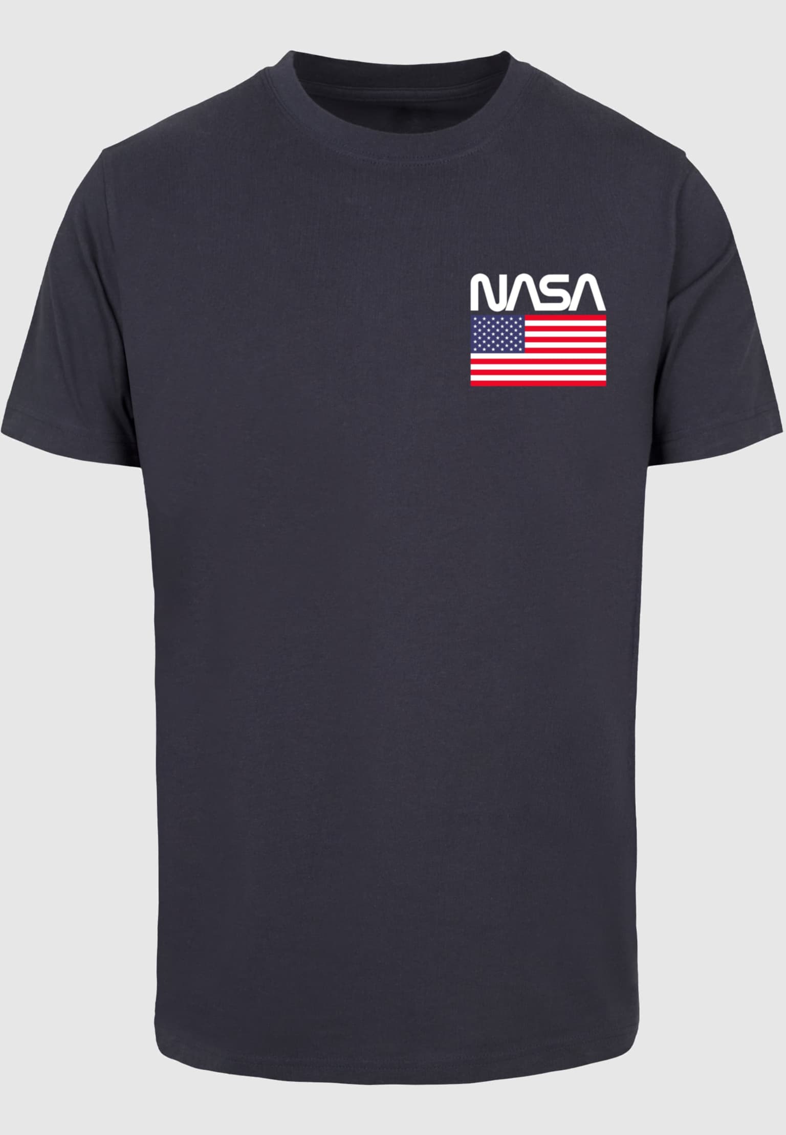 Merchcode NASA - Stars and Stripes T-Shirt – Bild 3