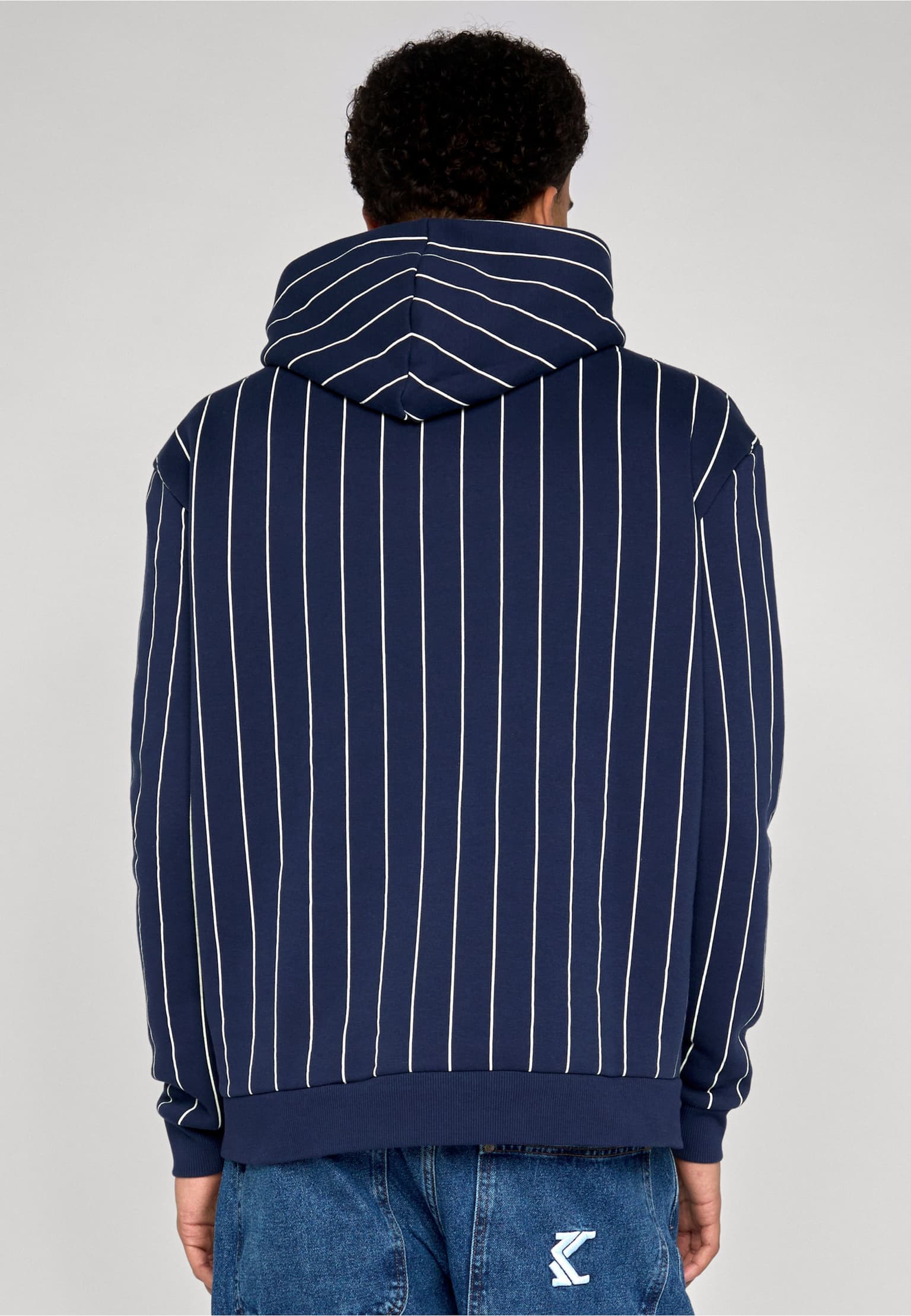 Karl Kani Cursive Varsity Pinstripe Hoodie – Bild 2