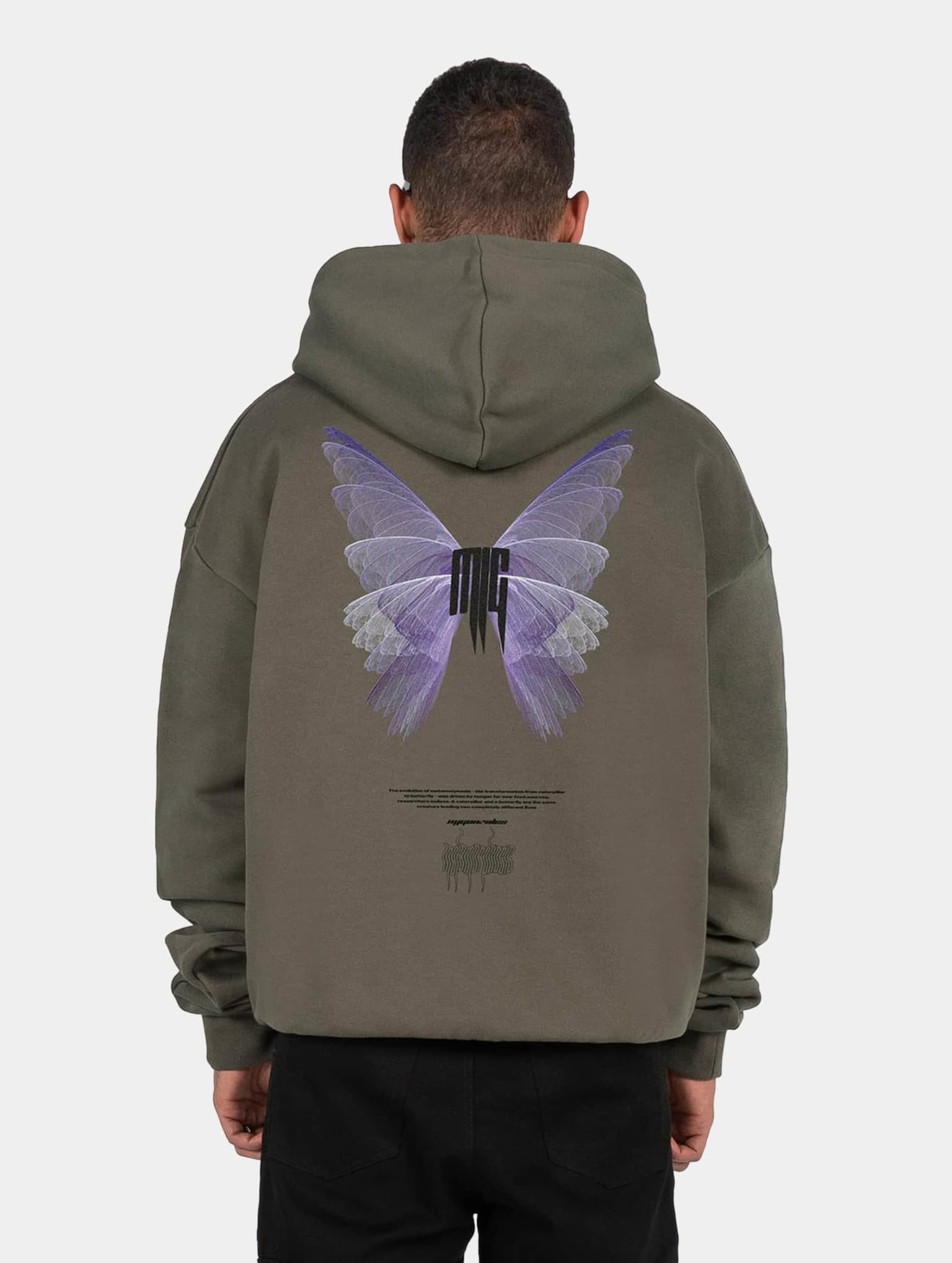 MJ Gonzales METAMORPHOSE V.2 x Heavy Oversized Hoody – Bild 2